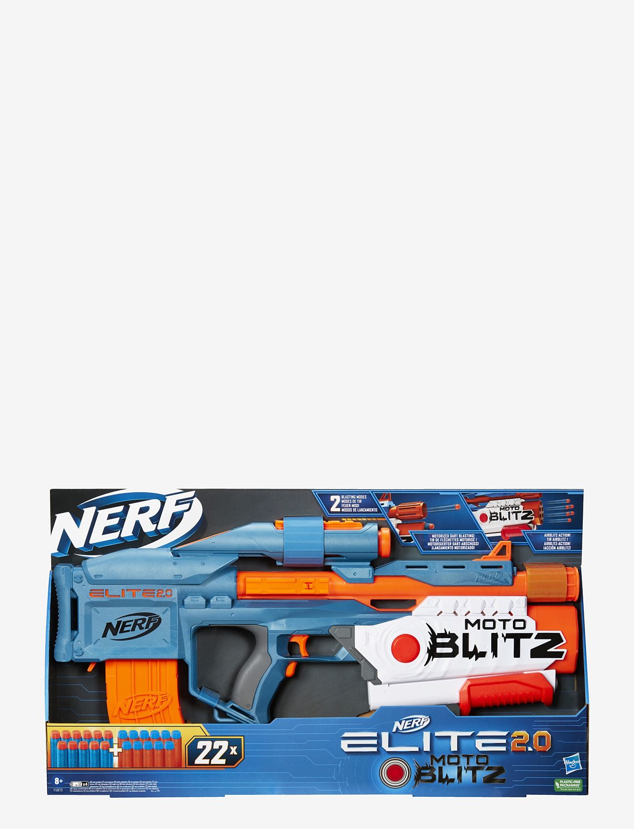 Nerf - Elite 2.0 Motoblitz CS-10 - superhjältar - multi-color - 1