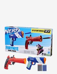 Fortnite Dual Pack Includes 2 Blasters and 6 Elite Darts - MULTI COLOURED