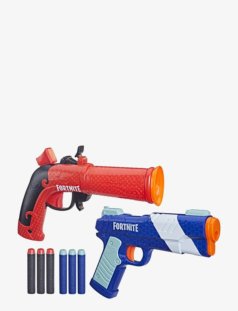 Nerf - Fortnite Dual Pack Includes 2 Blasters and 6 Elite Darts - multi coloured - 2