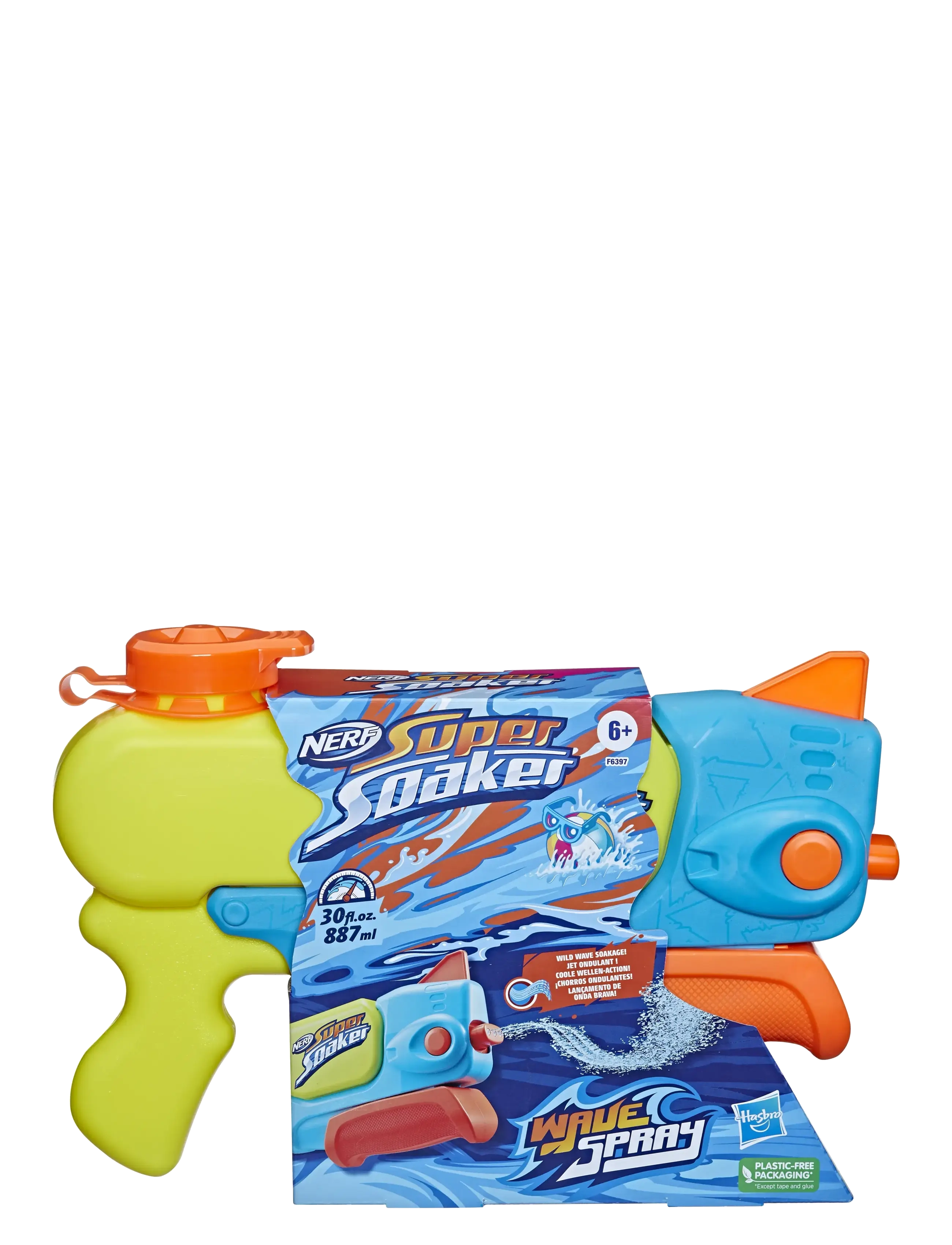 Nerf - Super Soaker Wave Spray 887 ml - laagste prijzen - multi coloured - 3