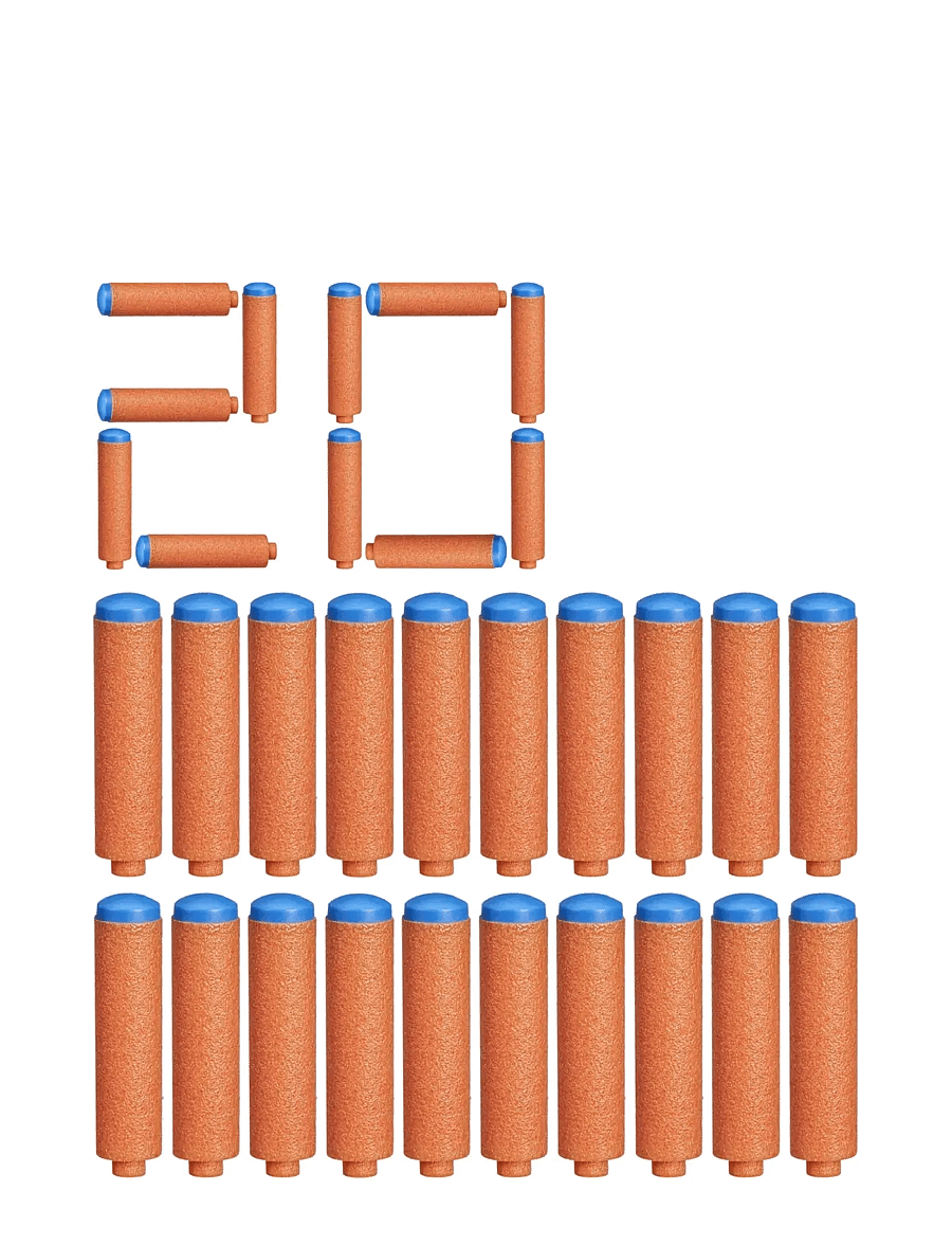 Nerf - N Series N1-Darts 20x - blasters - multicolor - 1