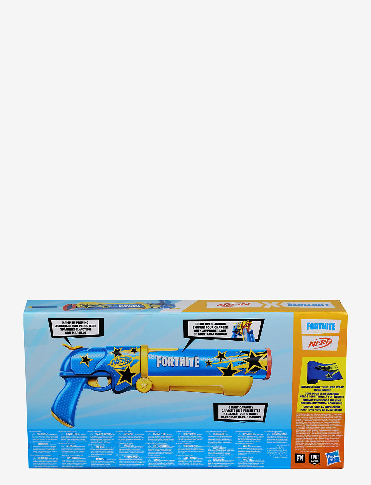 Fusil à Pompe Nerf Fortnite - Blaster Jeu De Tir Extérieur - Vert - Neuf - Pour Tous âges - Marque Hasbro