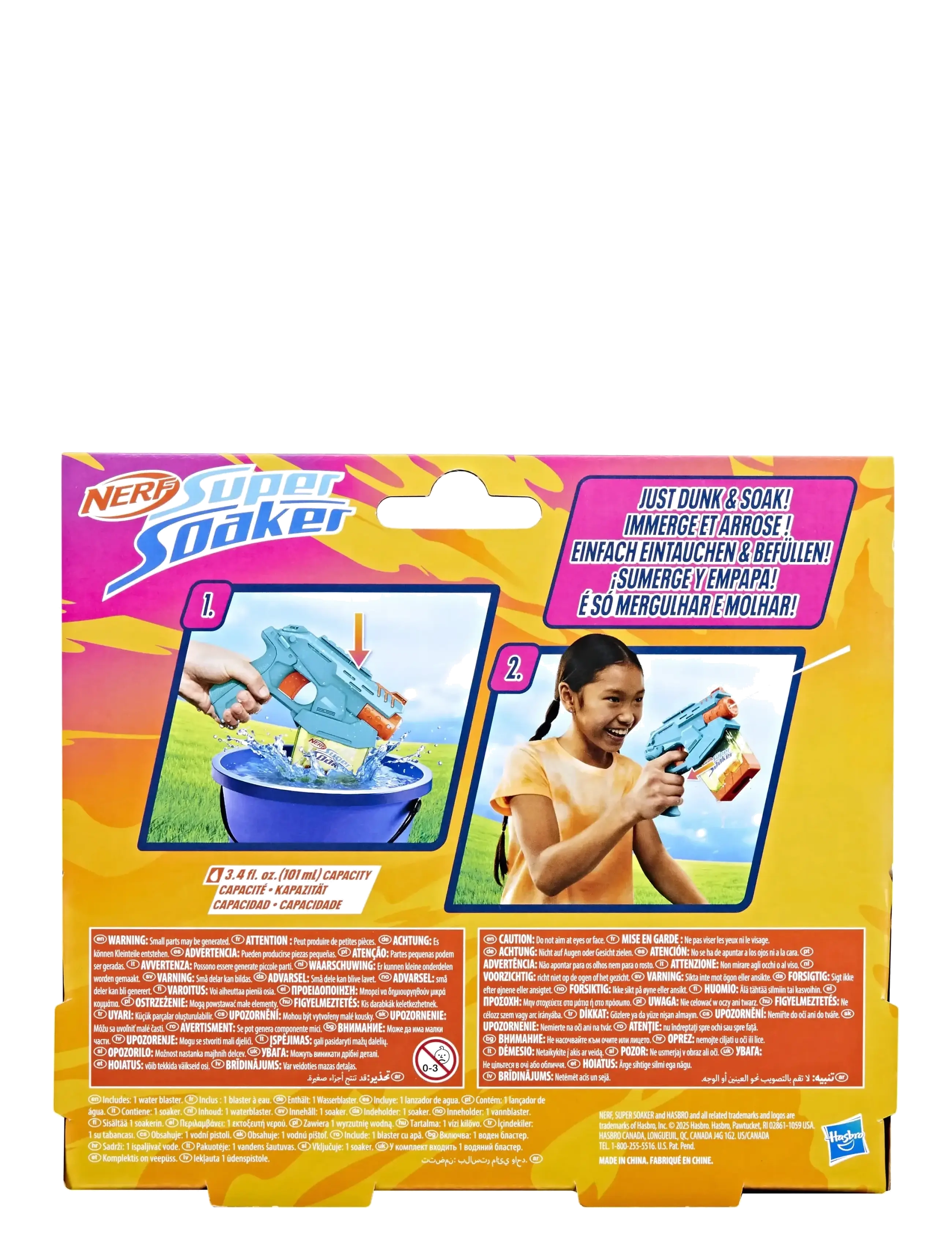 Nerf - Nerf Super Soaker Mini Dunk-Fill - multicolor - 4