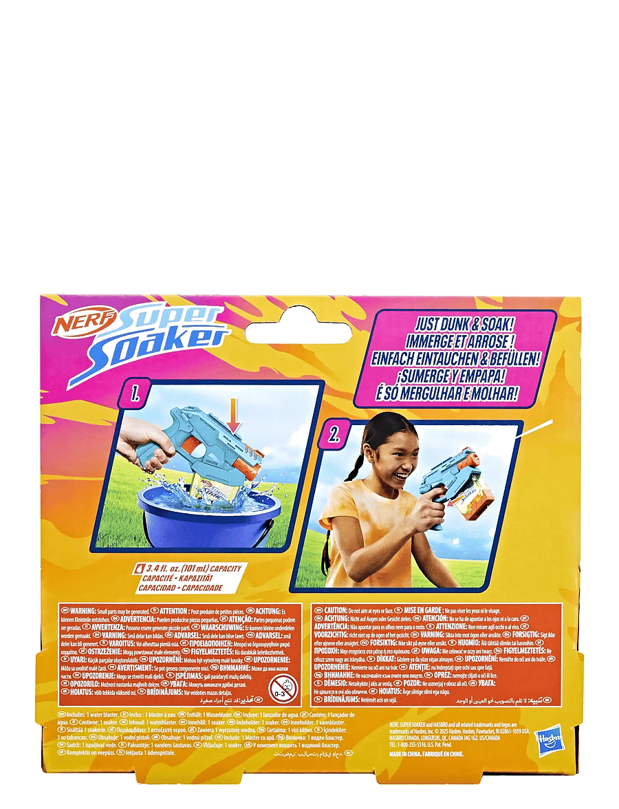 Nerf - Nerf Super Soaker Mini Dunk-Fill - multicolor - 4