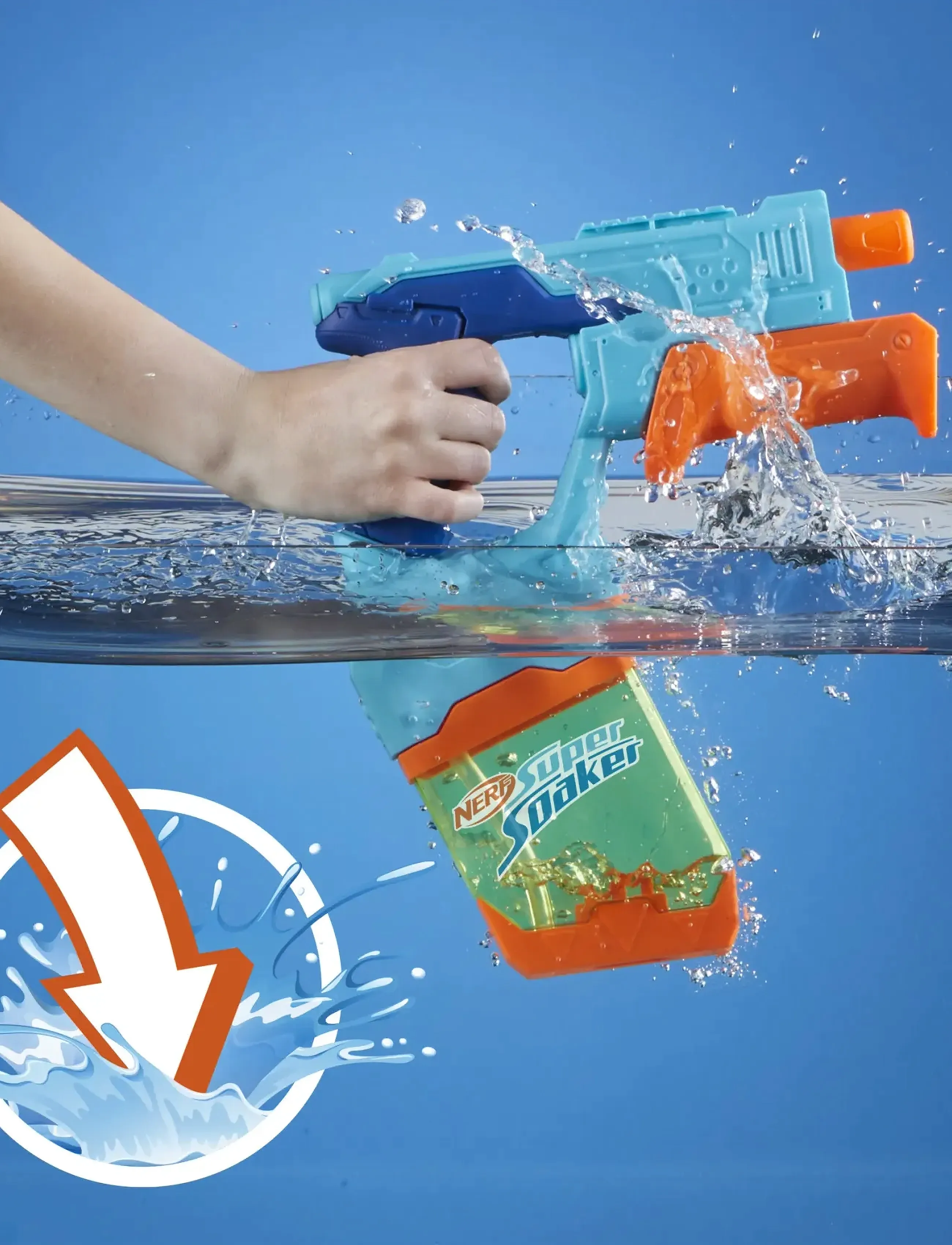 Nerf - Nerf Super Soaker Dunk-Fill - multicolor - 5