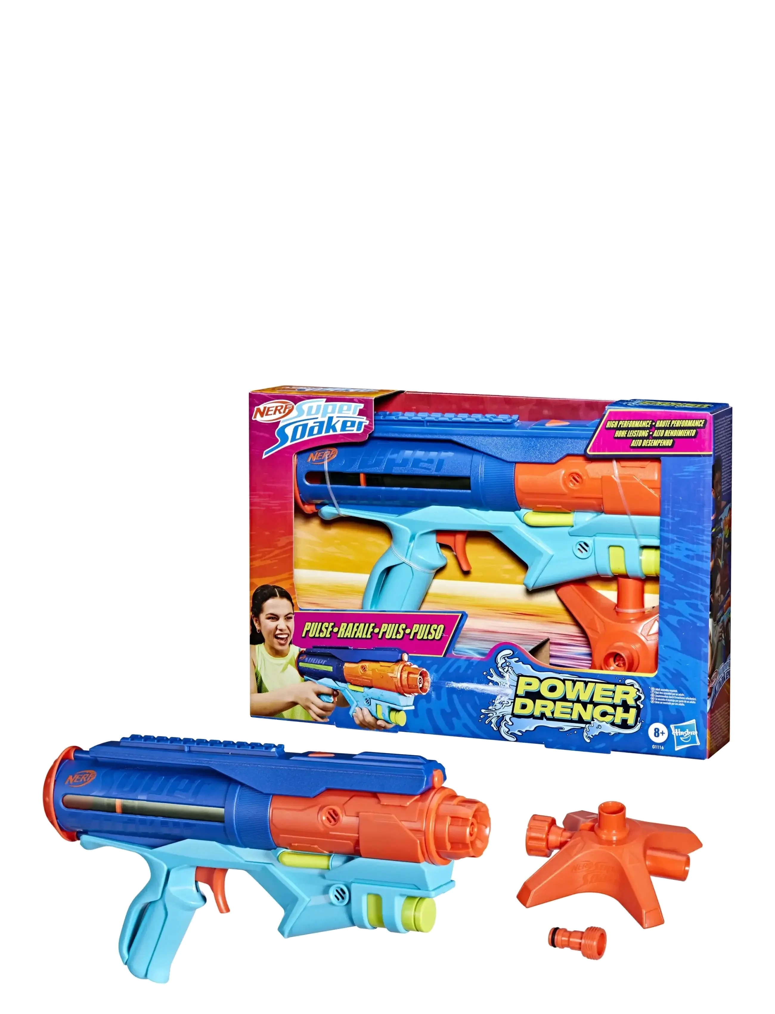 Nerf - Nerf Super Soaker Power Drench - superhjältar - multicolor - 2