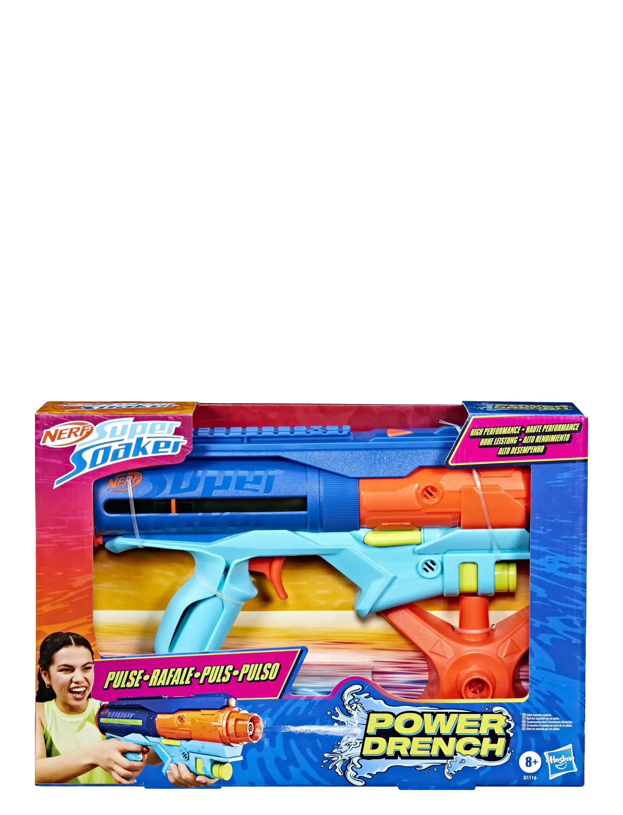 Nerf - Nerf Super Soaker Power Drench - superhjältar - multicolor - 3