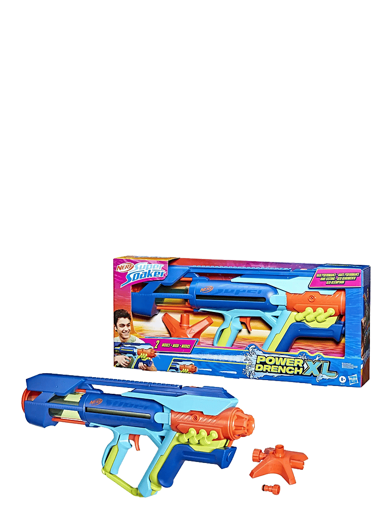 Nerf - Nerf Super Soaker Power Drench XL - julegaver under 500kr - multicolor - 2
