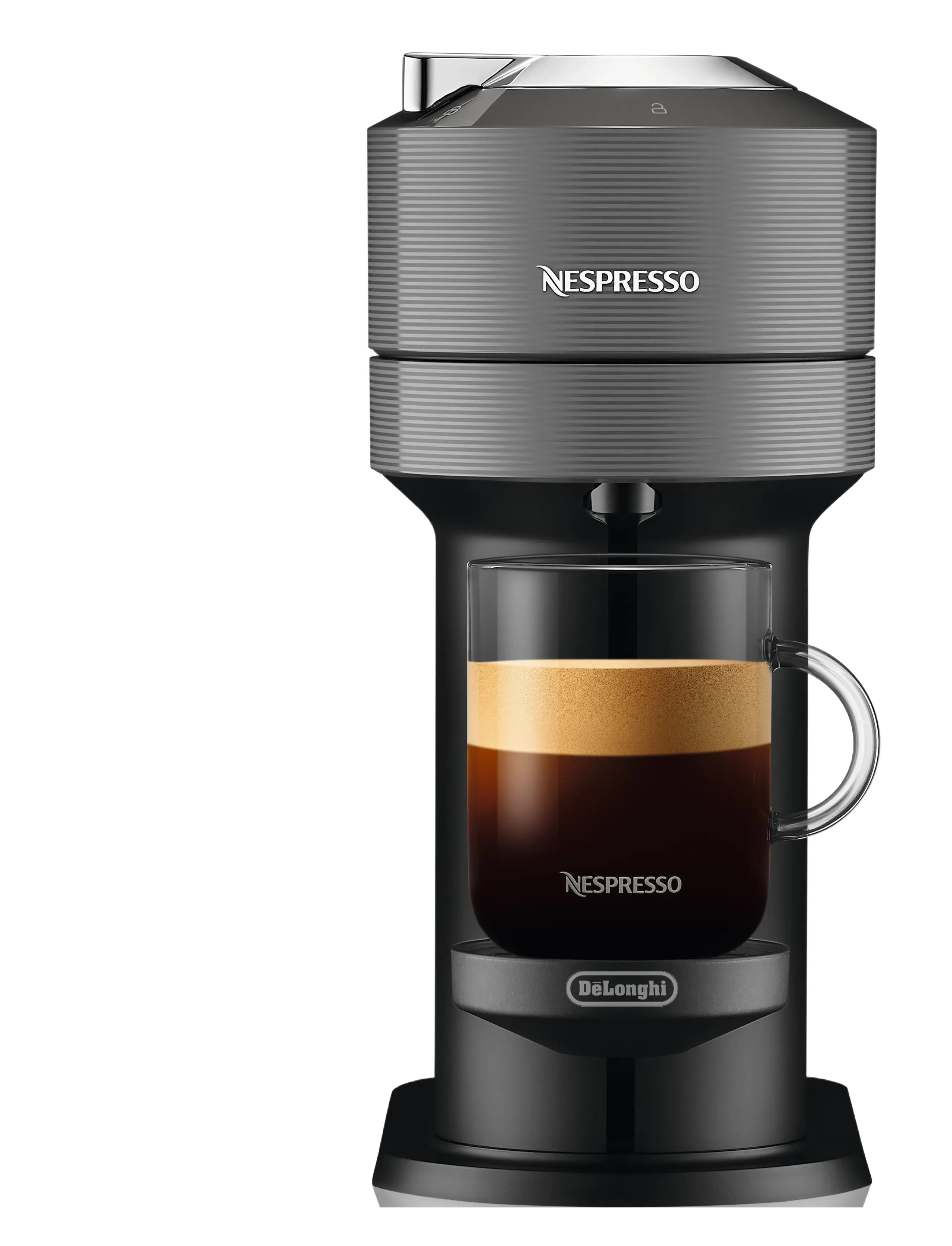 Nespresso - De'Longhi Nespresso Vertuo Next ENV120.GY - kaffemaskine - grey - 4