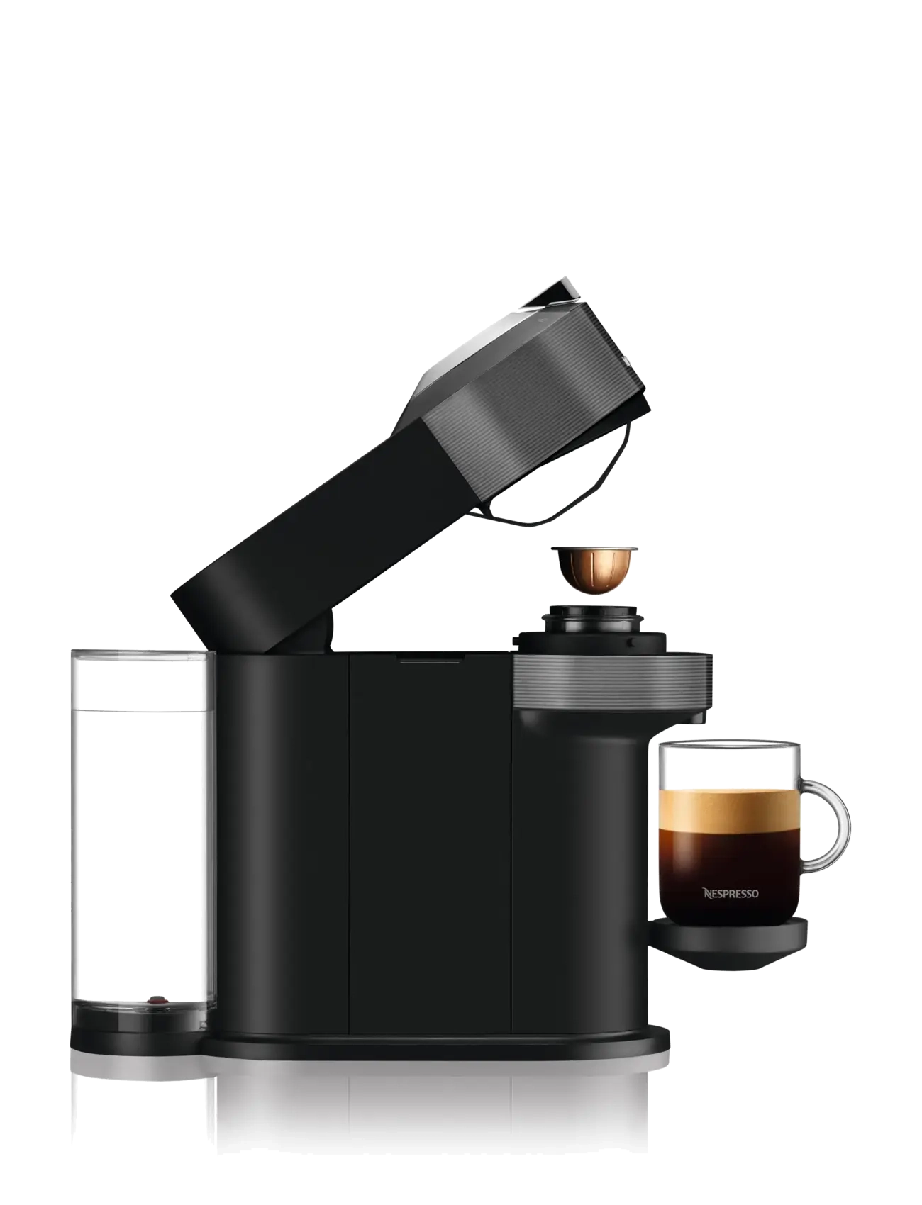 Nespresso - De'Longhi Nespresso Vertuo Next ENV120.GY - kaffemaskine - grey - 5