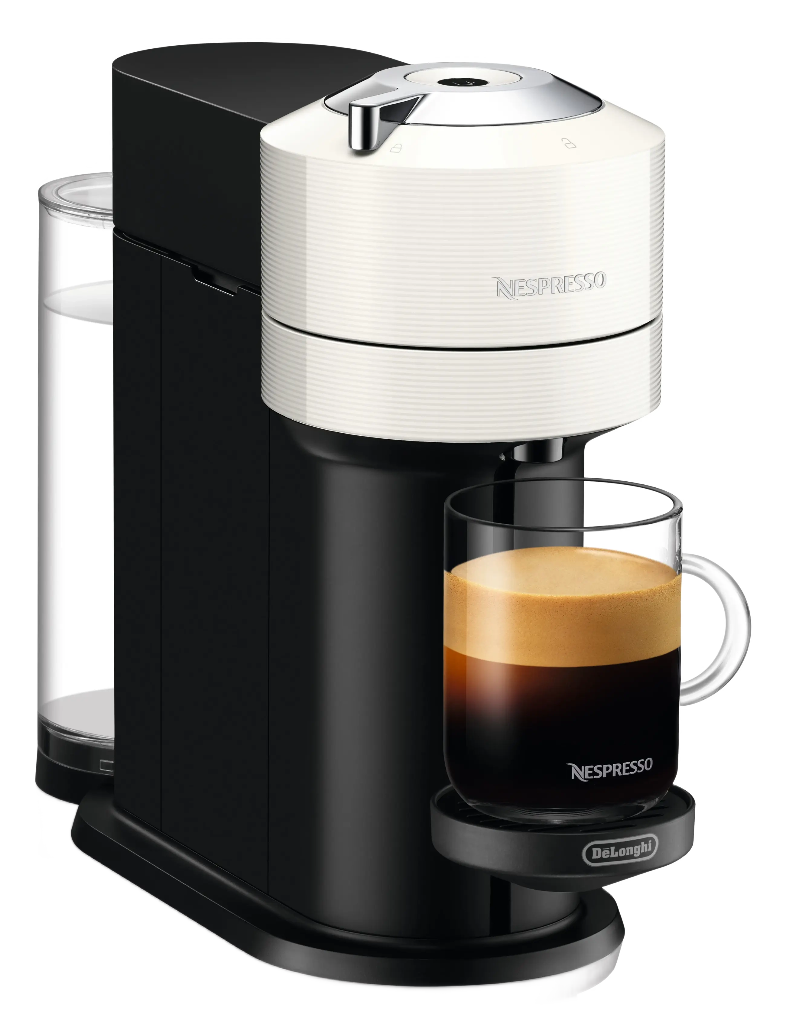 Nespresso De'longhi Nespresso Vertuo Next Env120.W, Espressomaskine, Sort, Str: 1260 W