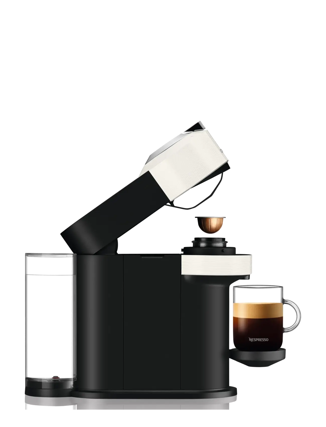 Nespresso - De'Longhi Nespresso Vertuo Next ENV120.W - espressomaskiner - white - 2