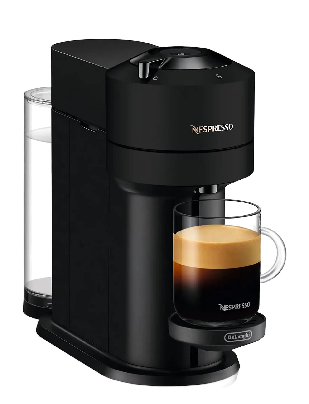 Nespresso De'longhi Nespresso Vertuo Next Env120.Bm, Kaffemaskine, Sort, Str: 1260 W
