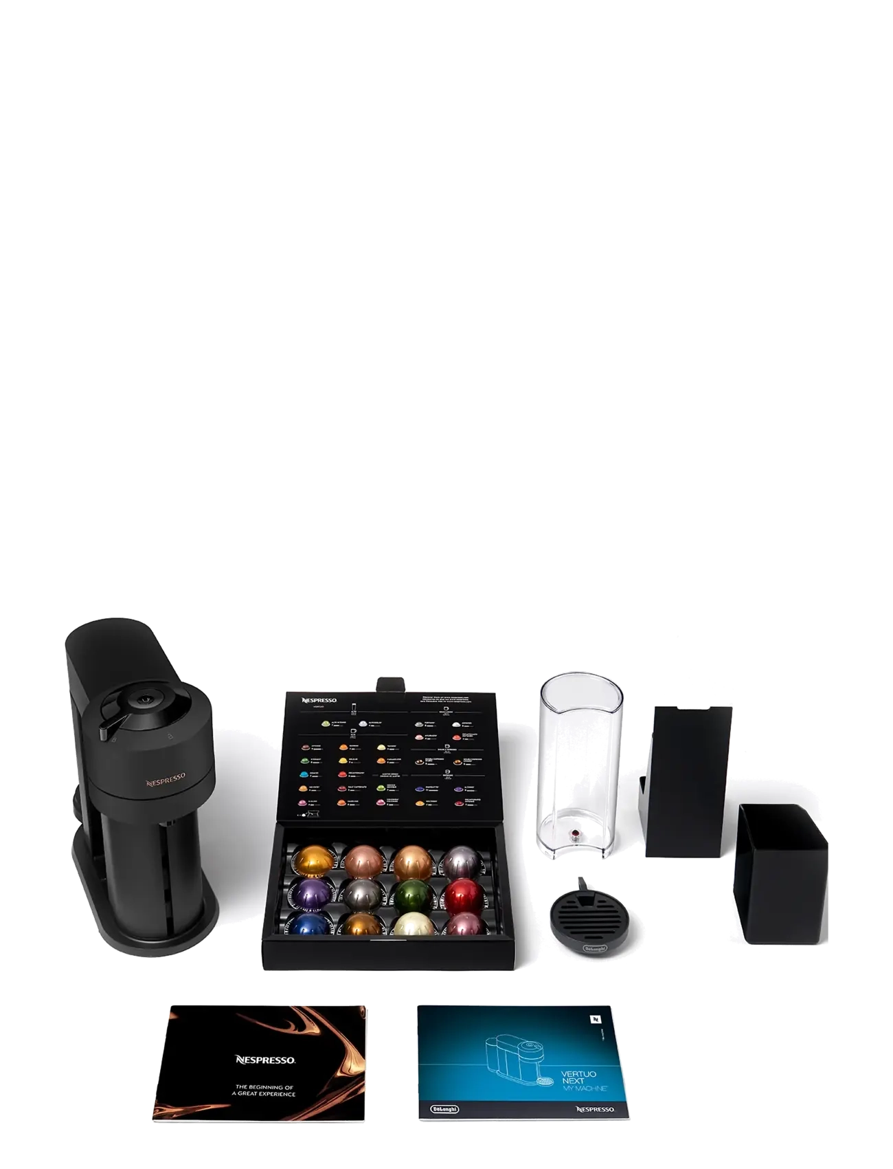 Nespresso - De'Longhi Nespresso Vertuo Next ENV120.BM - kaffemaskine - black - 1