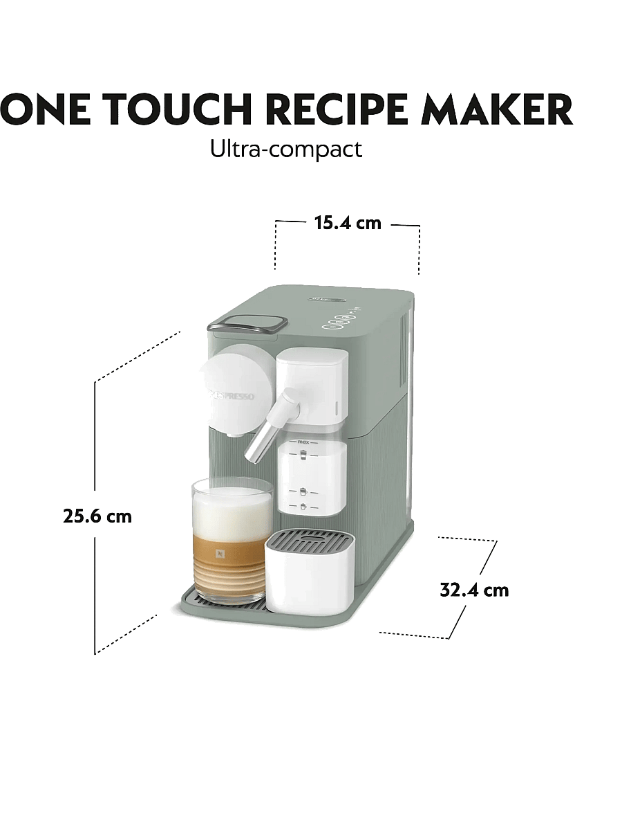 Nespresso - De'Longhi Lattissima One EN510.GR - køb efter pris - green - 4