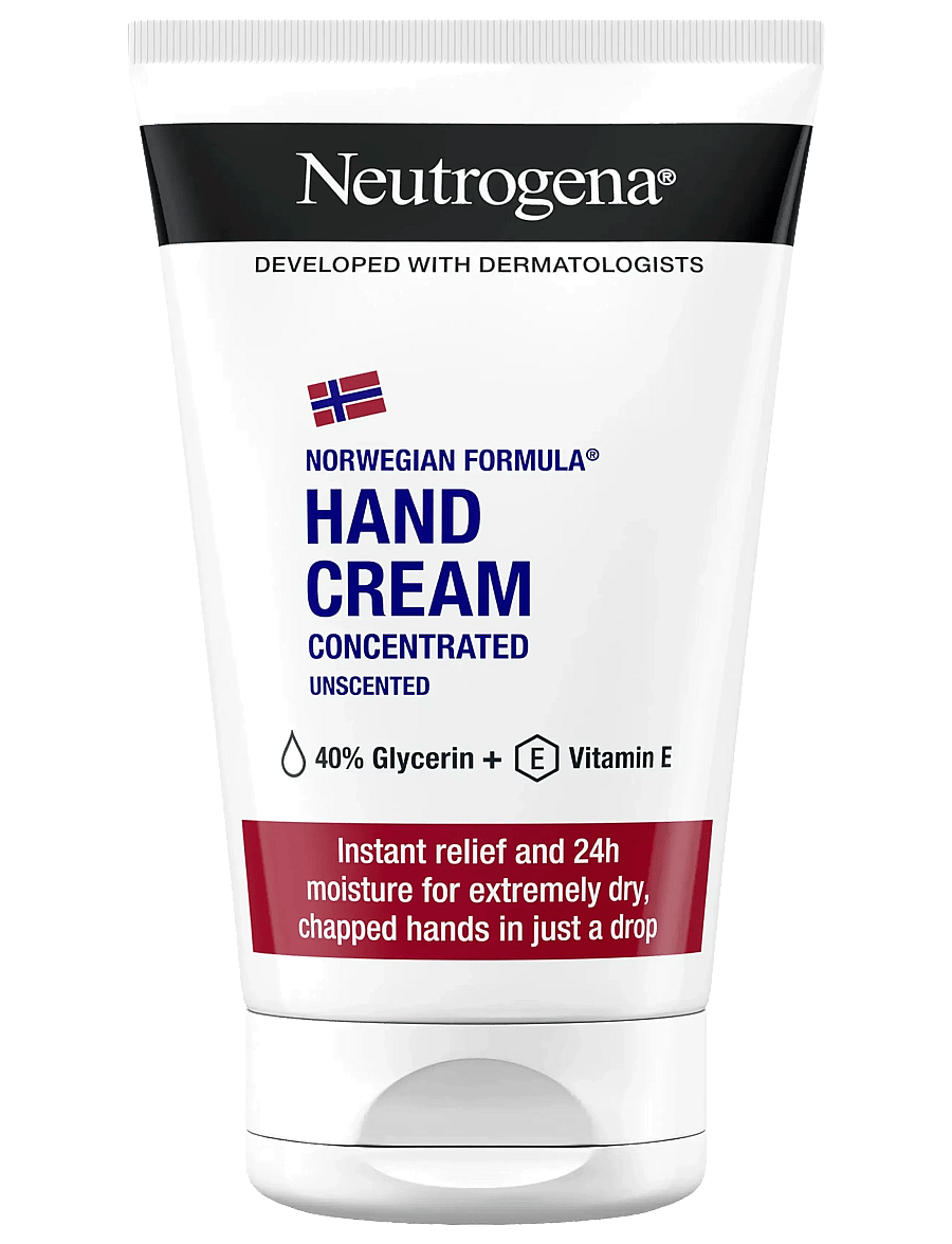 Neutrogena - Neutrogena Norwegian Formula Concentrated Hand Cream Unscented, 50 ml - käsivoiteet - clear - 0