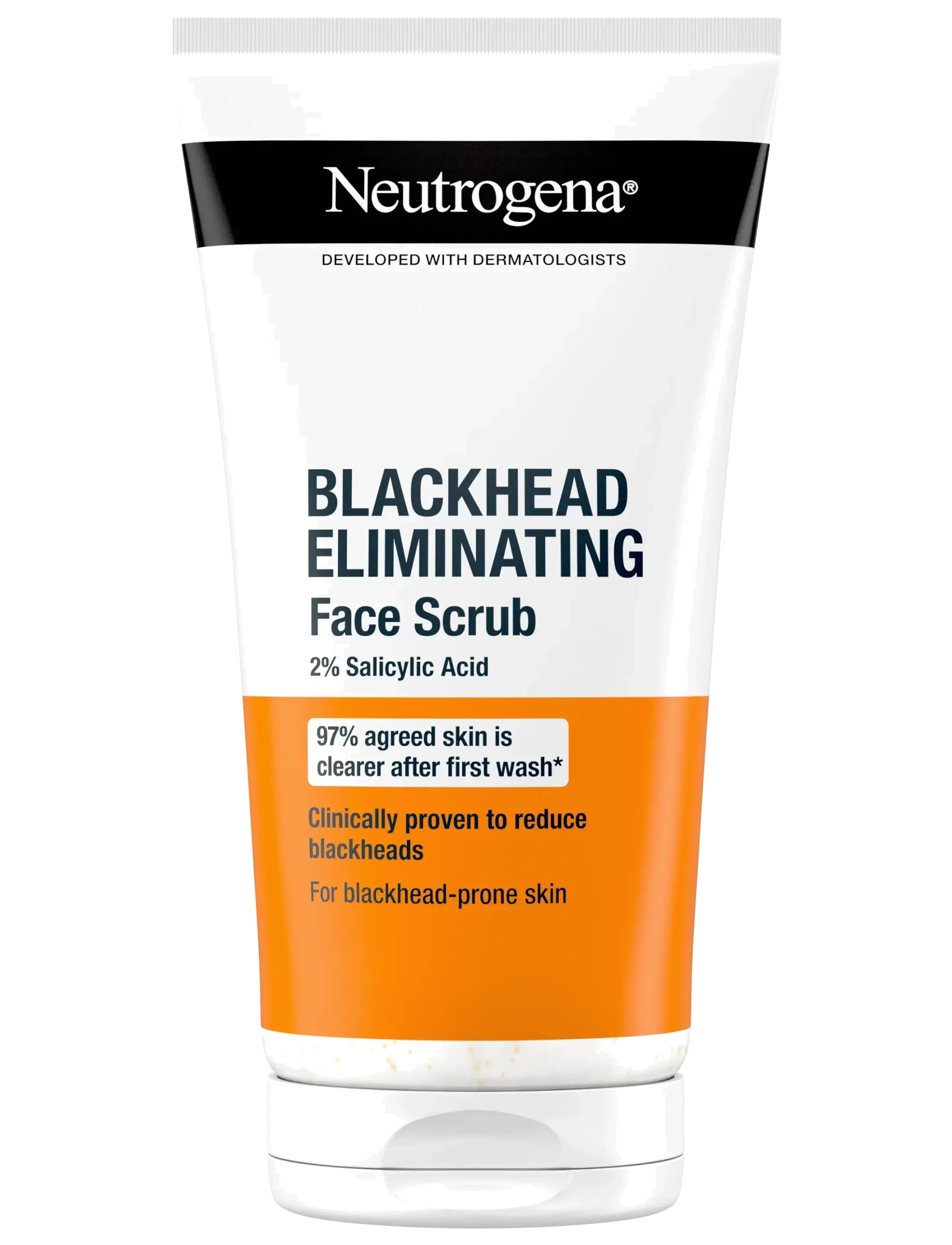 Neutrogena Neutrogena Blackhead Eliminating 2 % Salicylic Acid Face Scrub 150 ml - Beauty - Miehet - CLEAR / undefined
