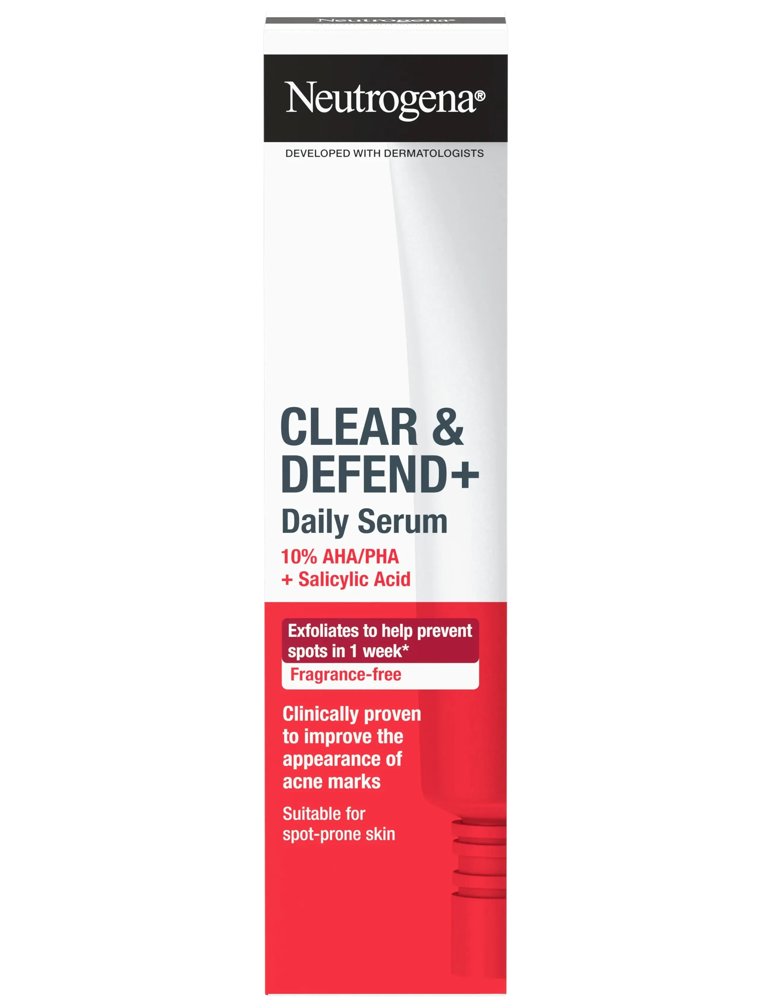 Neutrogena Neutrogena Clear & Defend+ Daily Serum, 30 ml, 30 ml, Nude, Ansigt > Serum, Dame