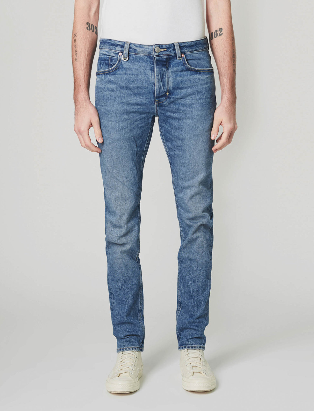 NEUW Iggy Skinny Fighter Mid Vintage Indigo - Blue - 30-34 2