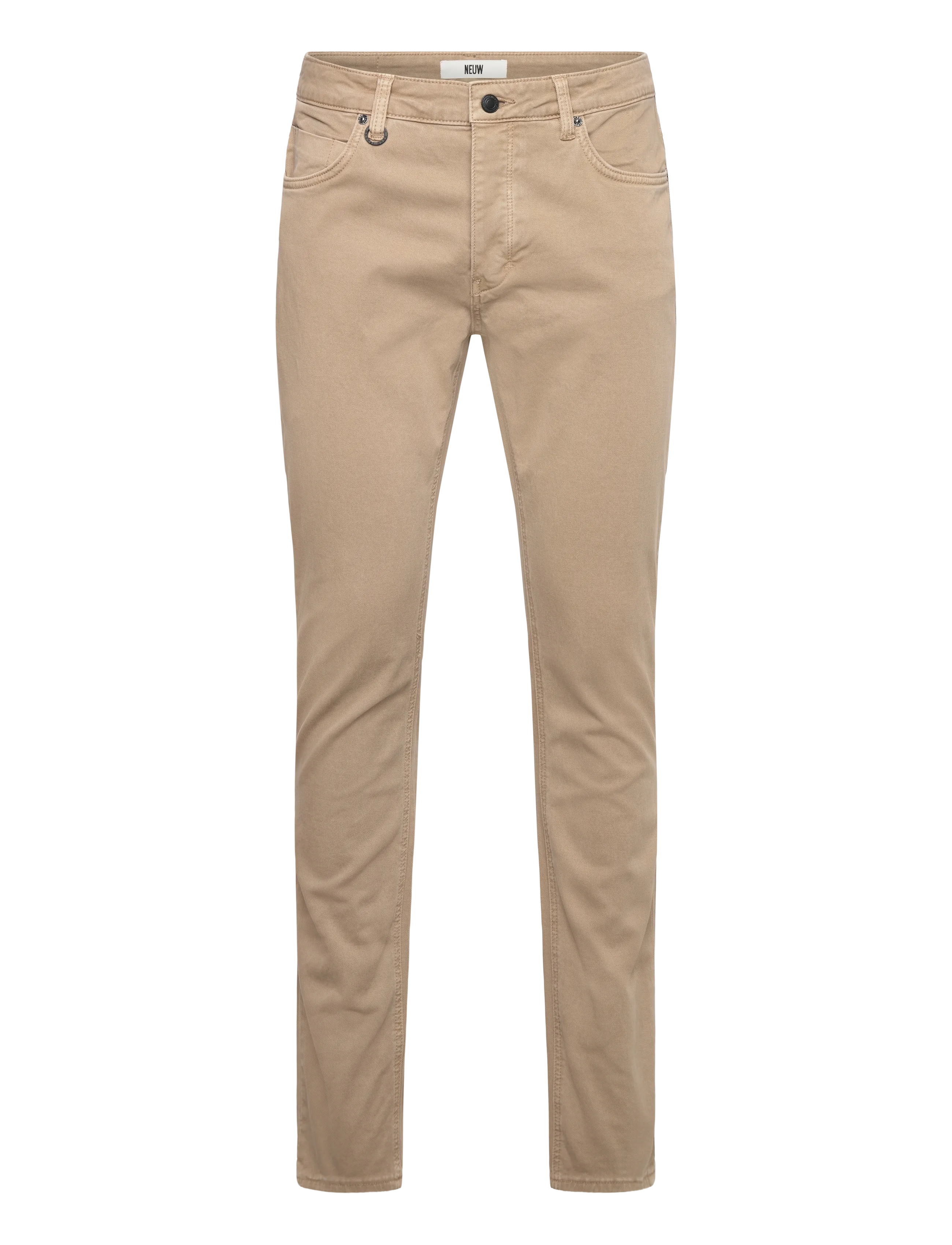 NEUW LOU SLIM TWILL SAHARA - Akcija - BROWN / brown