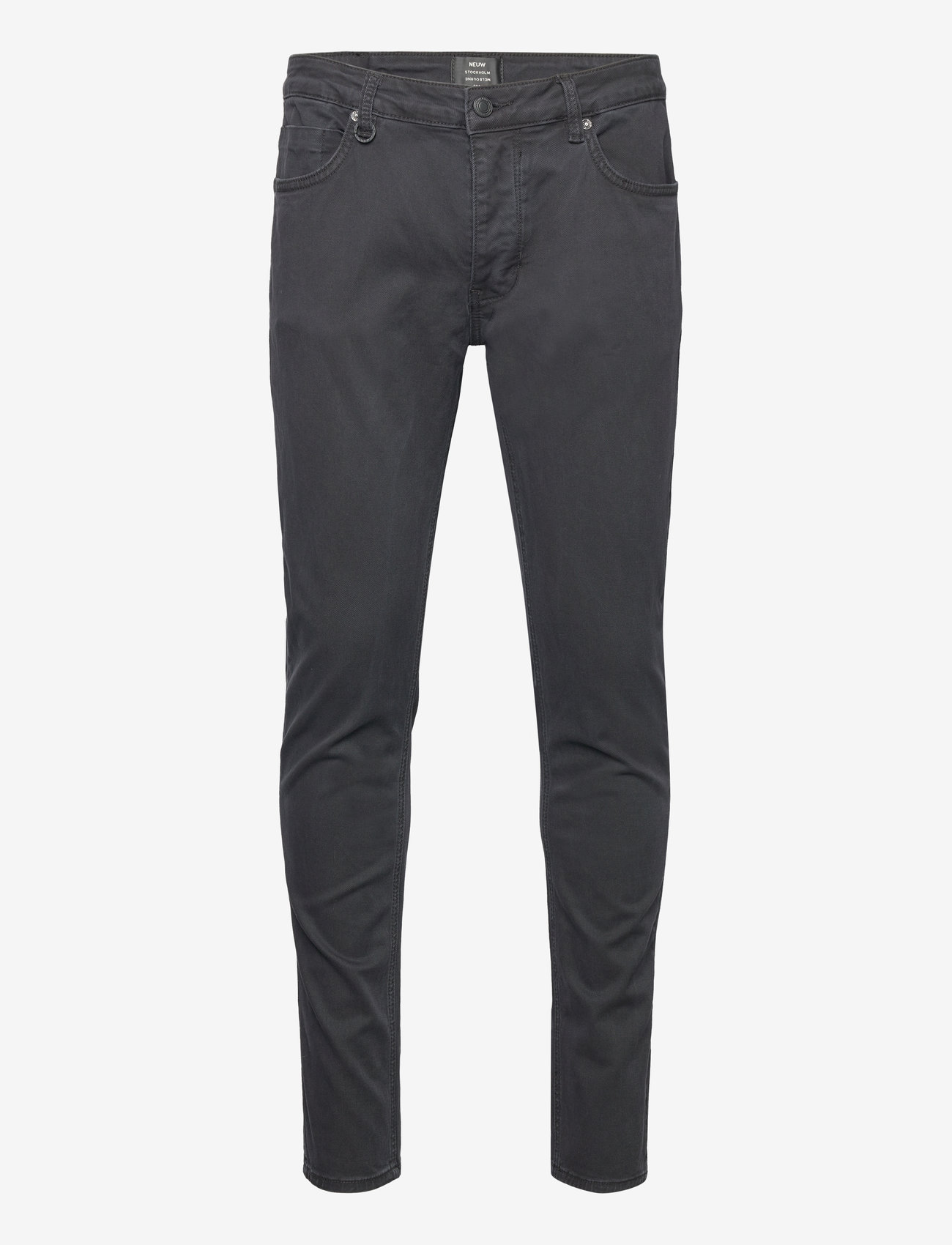 NEUW - LOU SLIM TWILL MILITARY - trousers & jeans - black - 0