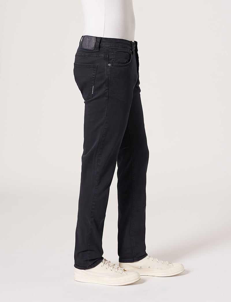 NEUW - LOU SLIM TWILL MILITARY - slim jeans - black - 3