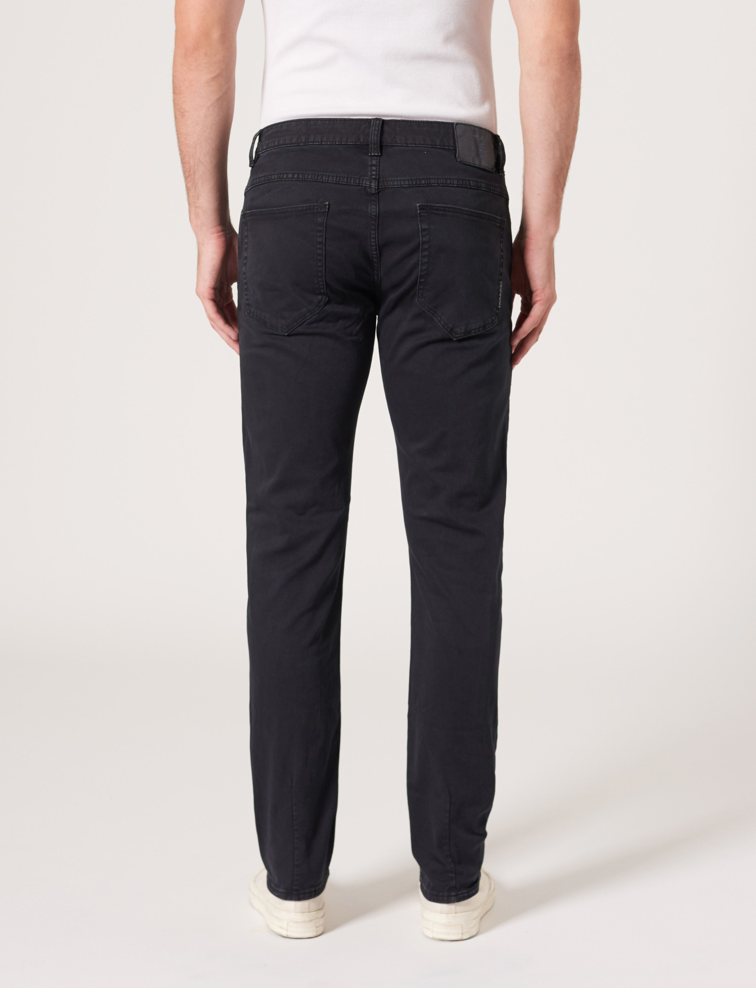 NEUW - LOU SLIM TWILL MILITARY - hosen & jeans - black - 4