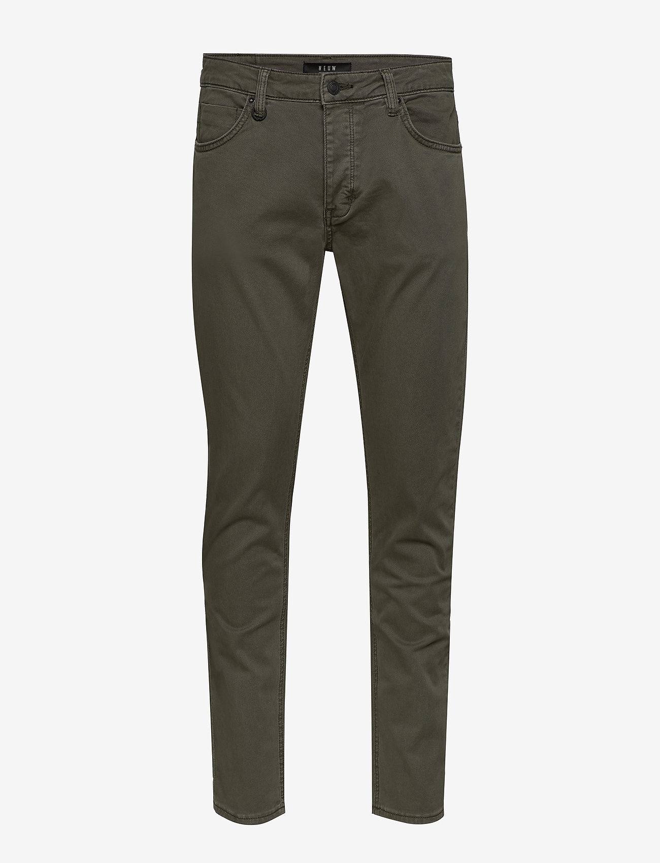 NEUW - LOU SLIM TWILL BLACK - slim jeans - military - 1