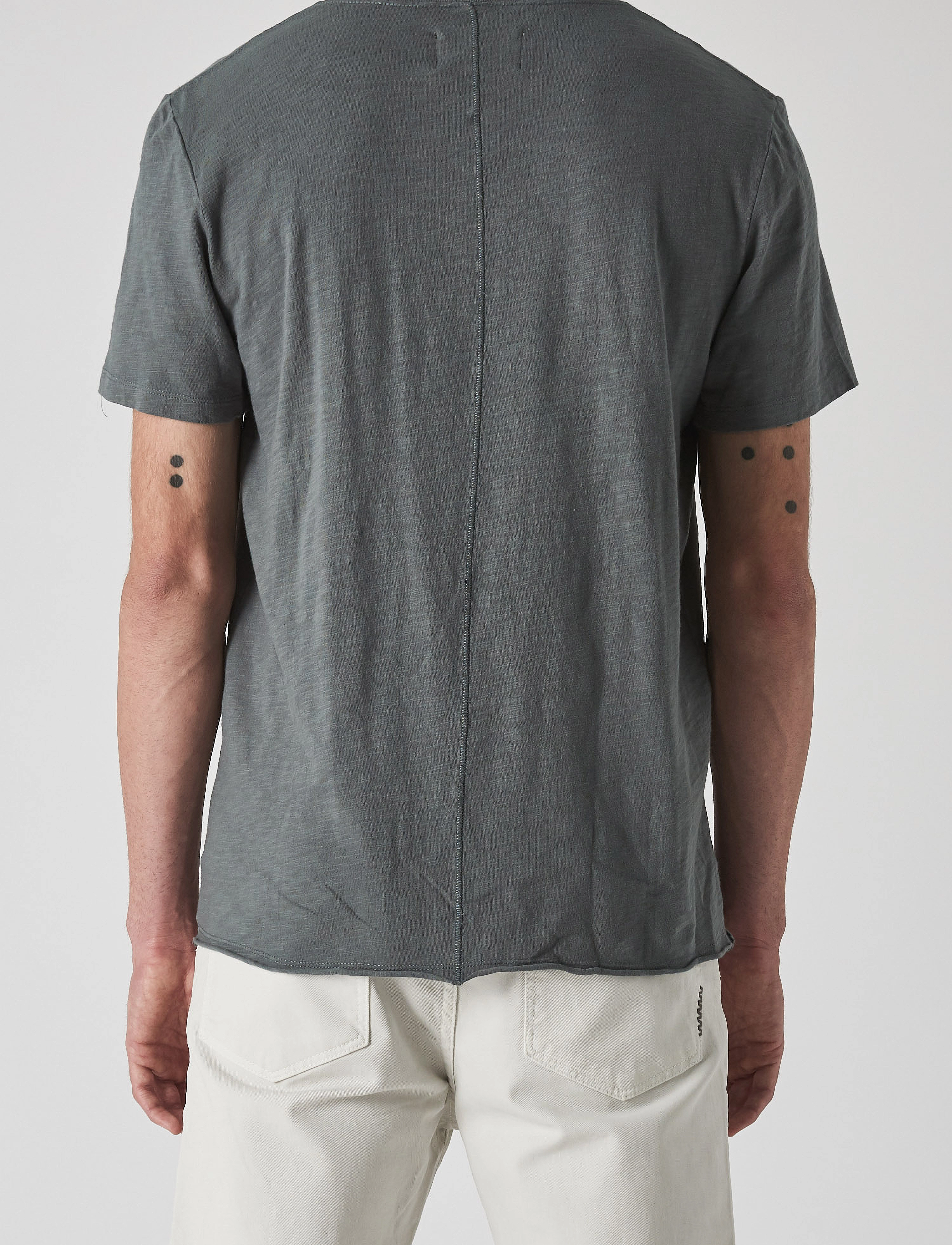 NEUW - Bass Slub Tee - sage - 3