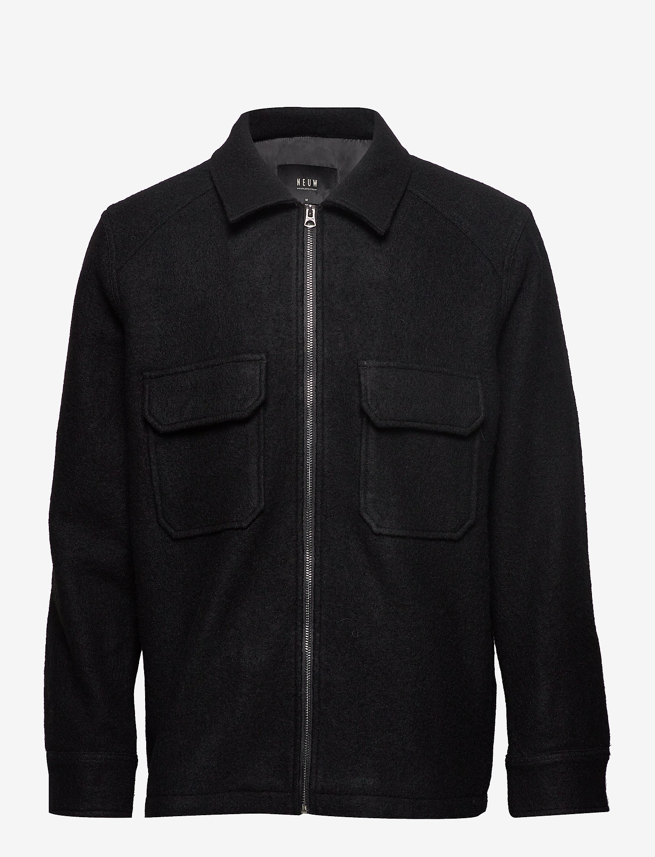 NEUW - WOOL FIELD JACKET - black - 0