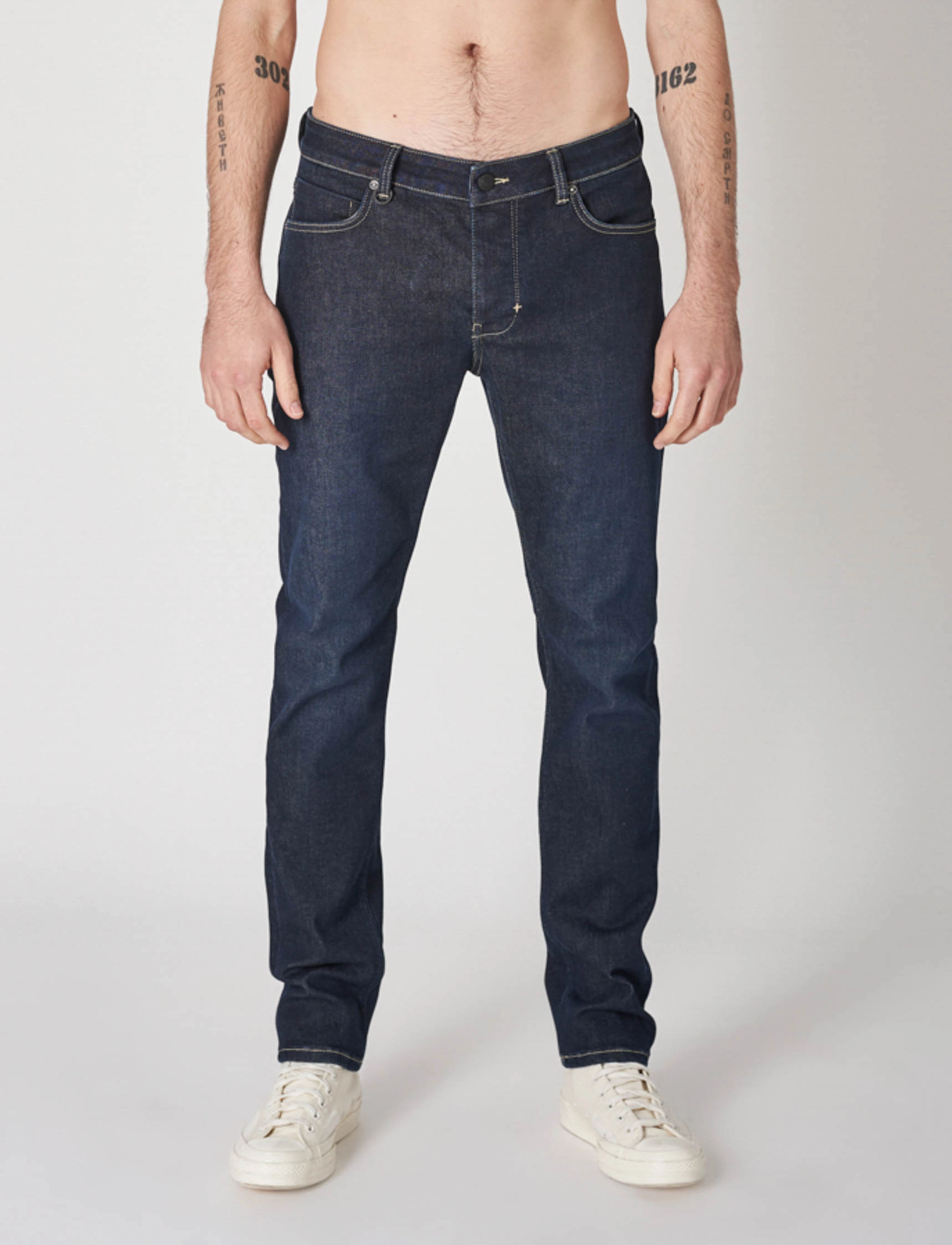 NEUW IGGY SKINNY ATELIER - NEUW - ORGANIC DARK BLUE / black