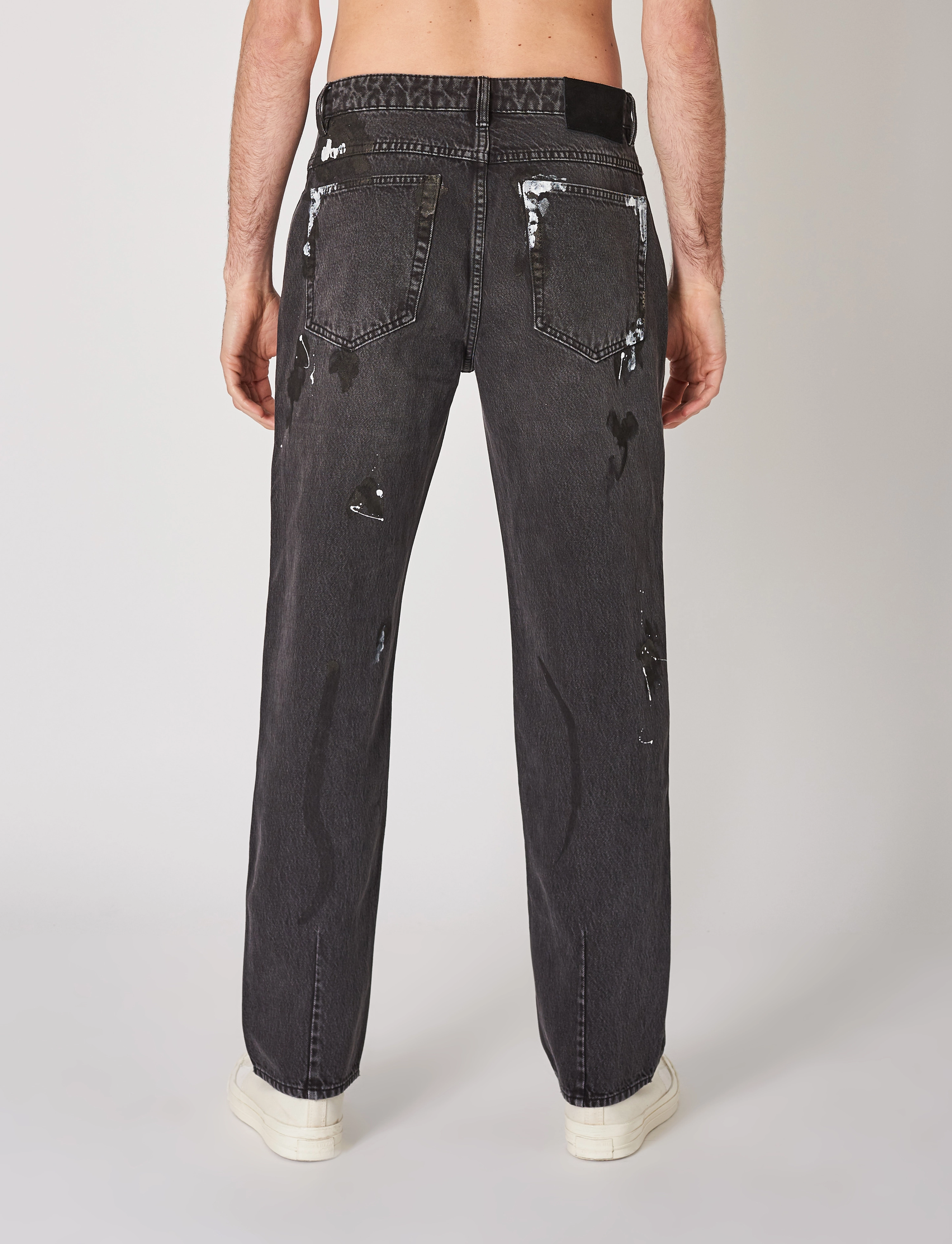 NEUW - LIAM LOOSE SUBWAY BLACK ART - loose jeans - black art - 3