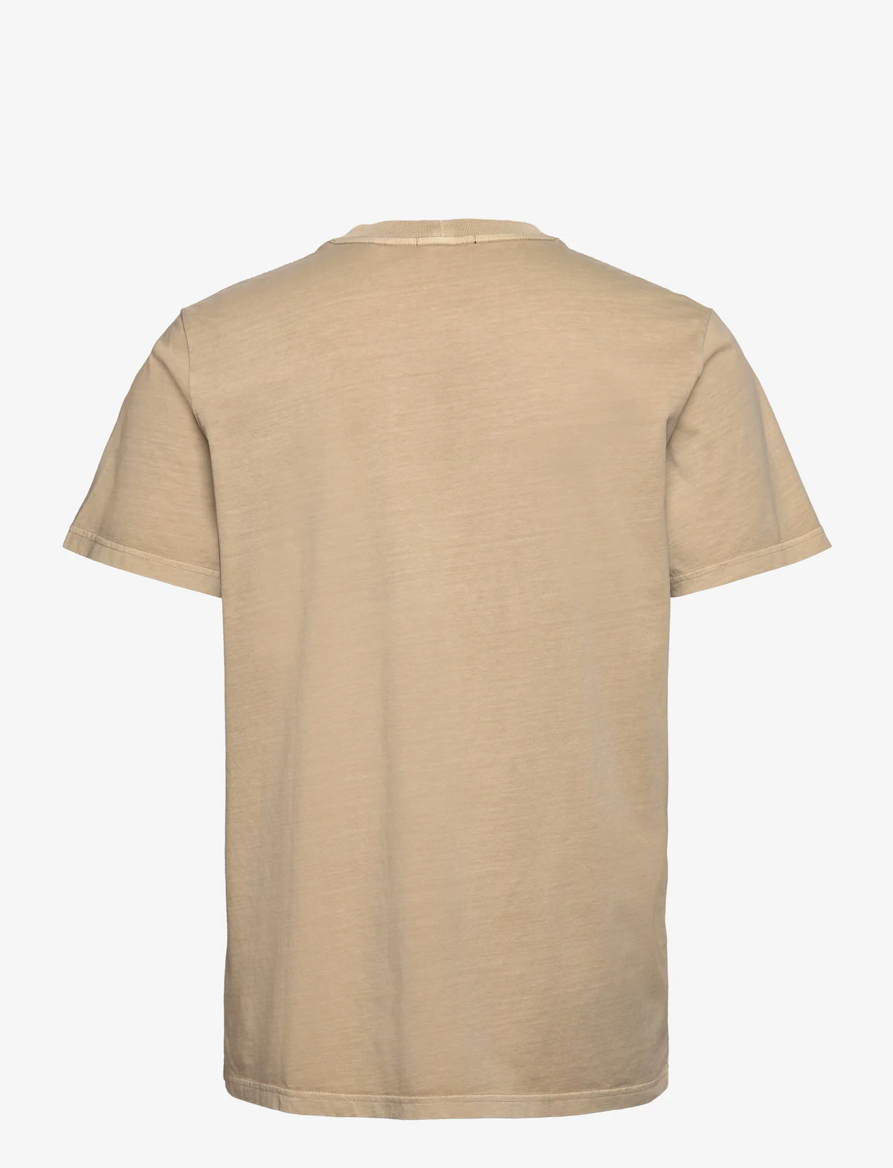 NEUW - ORGANIC NEUW BAND TEE - basic t-shirts - beige - 1