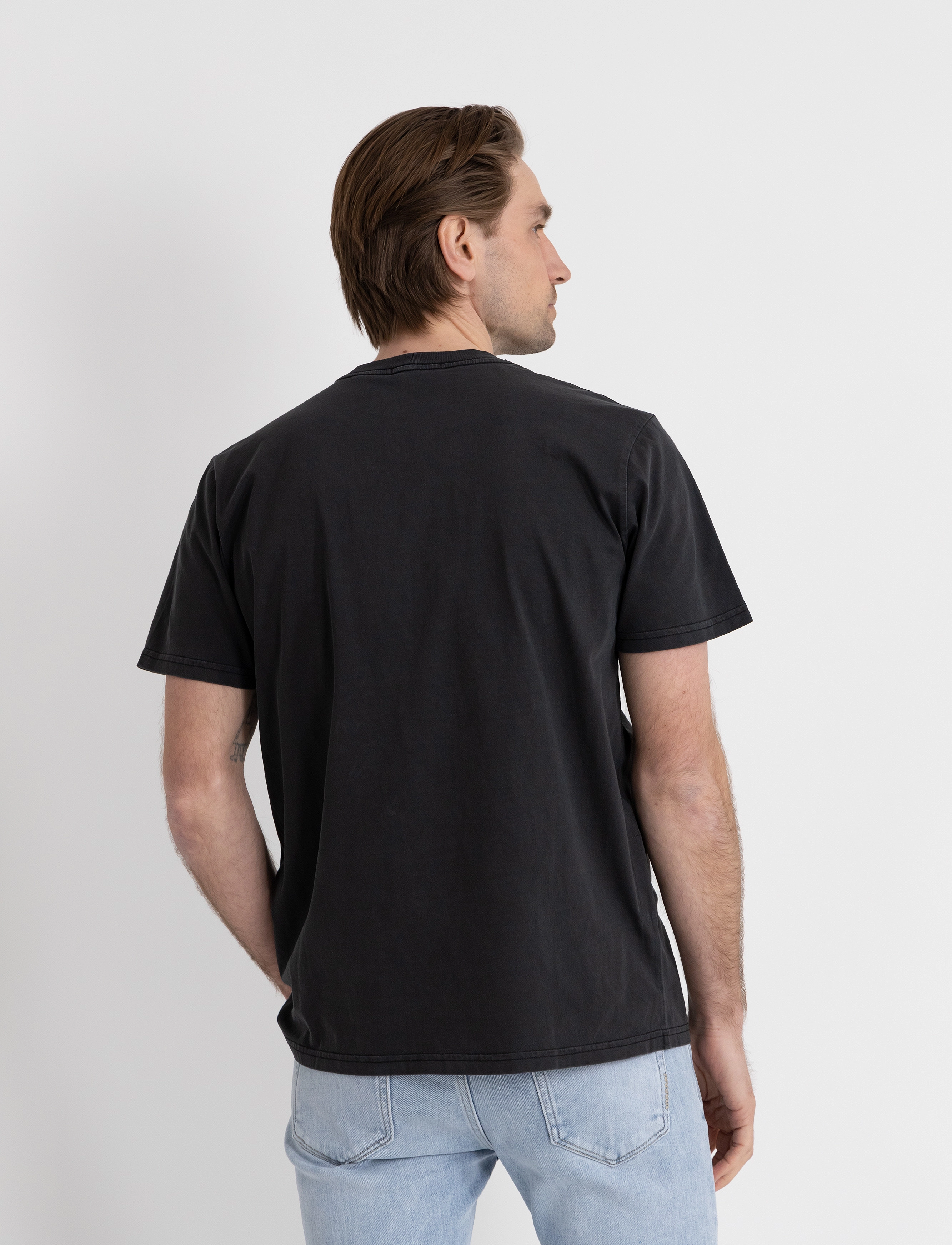 NEUW - ORGANIC NEUW BAND TEEE TAN - black - 3