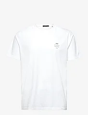 NEUW - ORGANIC NEUW BAND TEE - basic t-shirts - white - 0