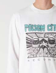 NEUW - POISON CITY LS TEE - långärmade t-shirts - white - 3