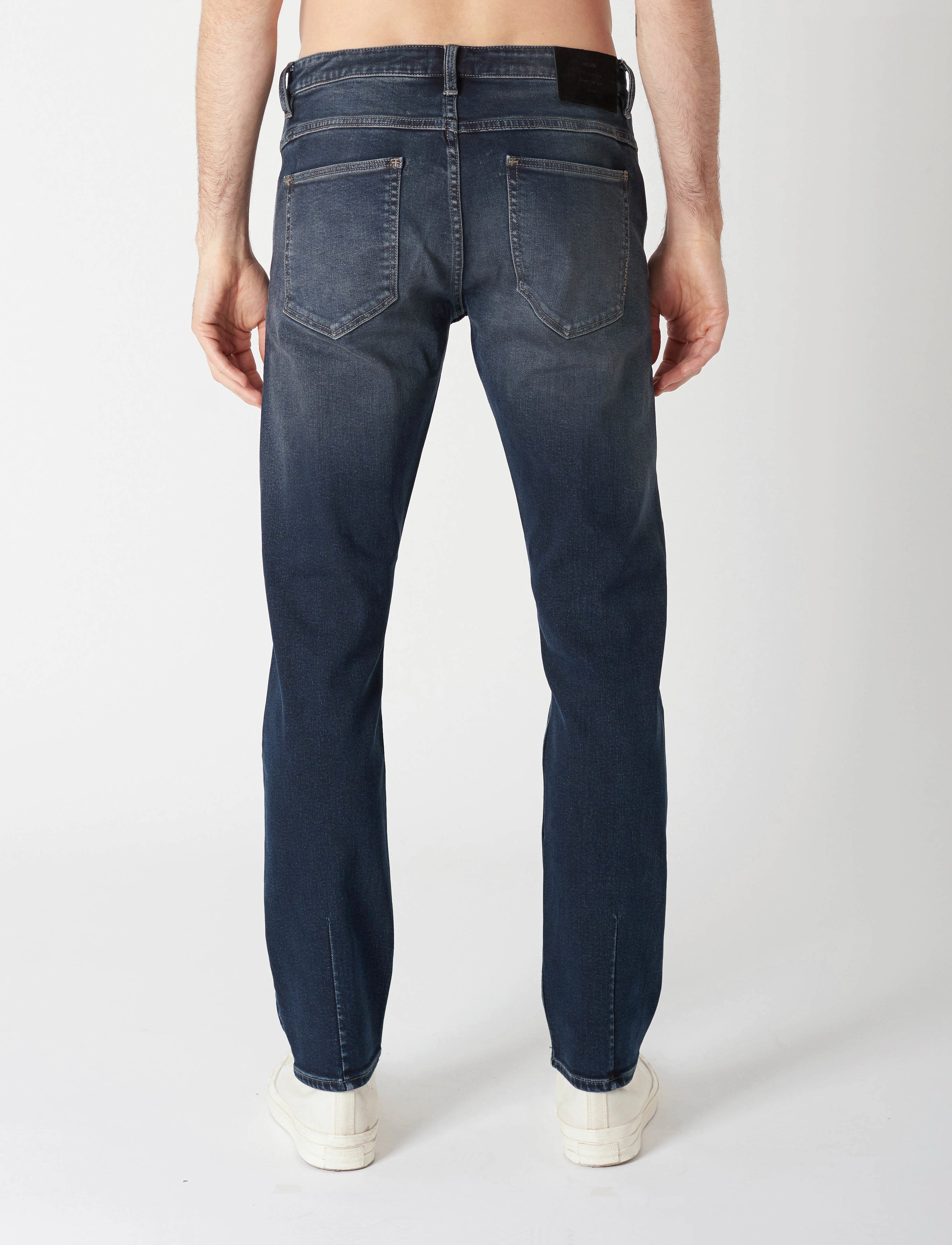 NEUW - LOU SLIM VAIN - organic dark blue - 3