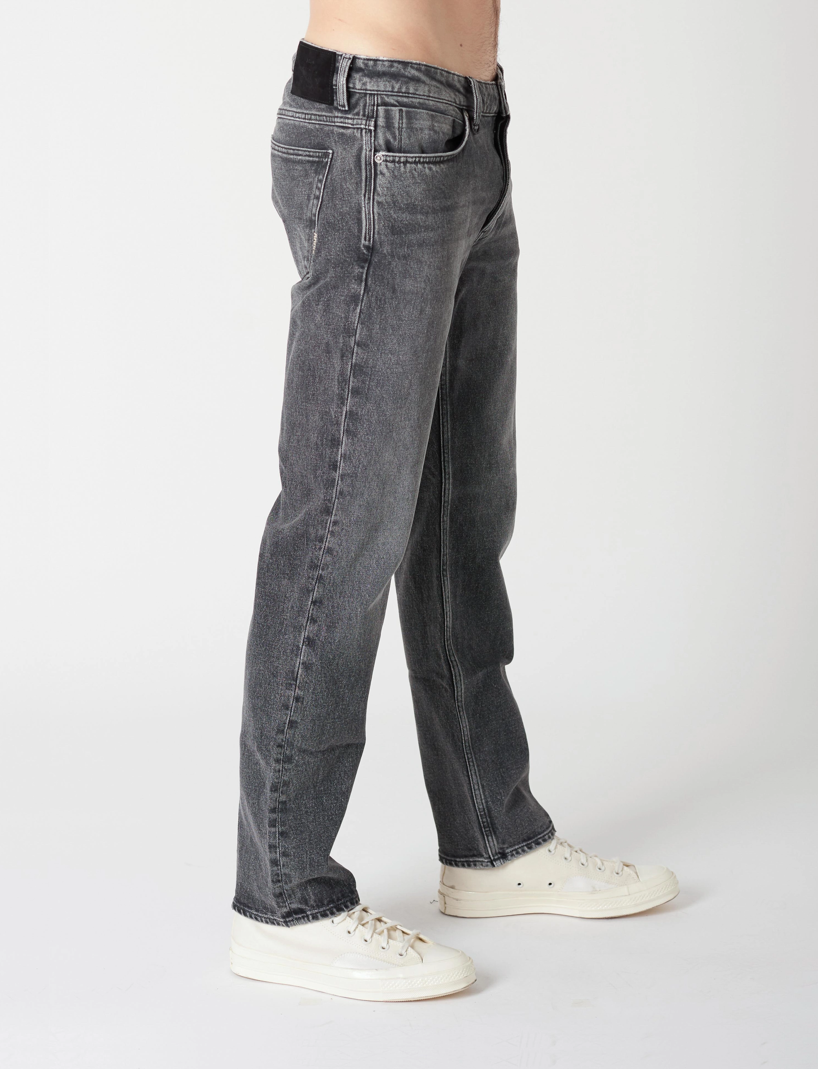 NEUW - RAY STRAIGHT DEAD MOON - organic washed black - 4