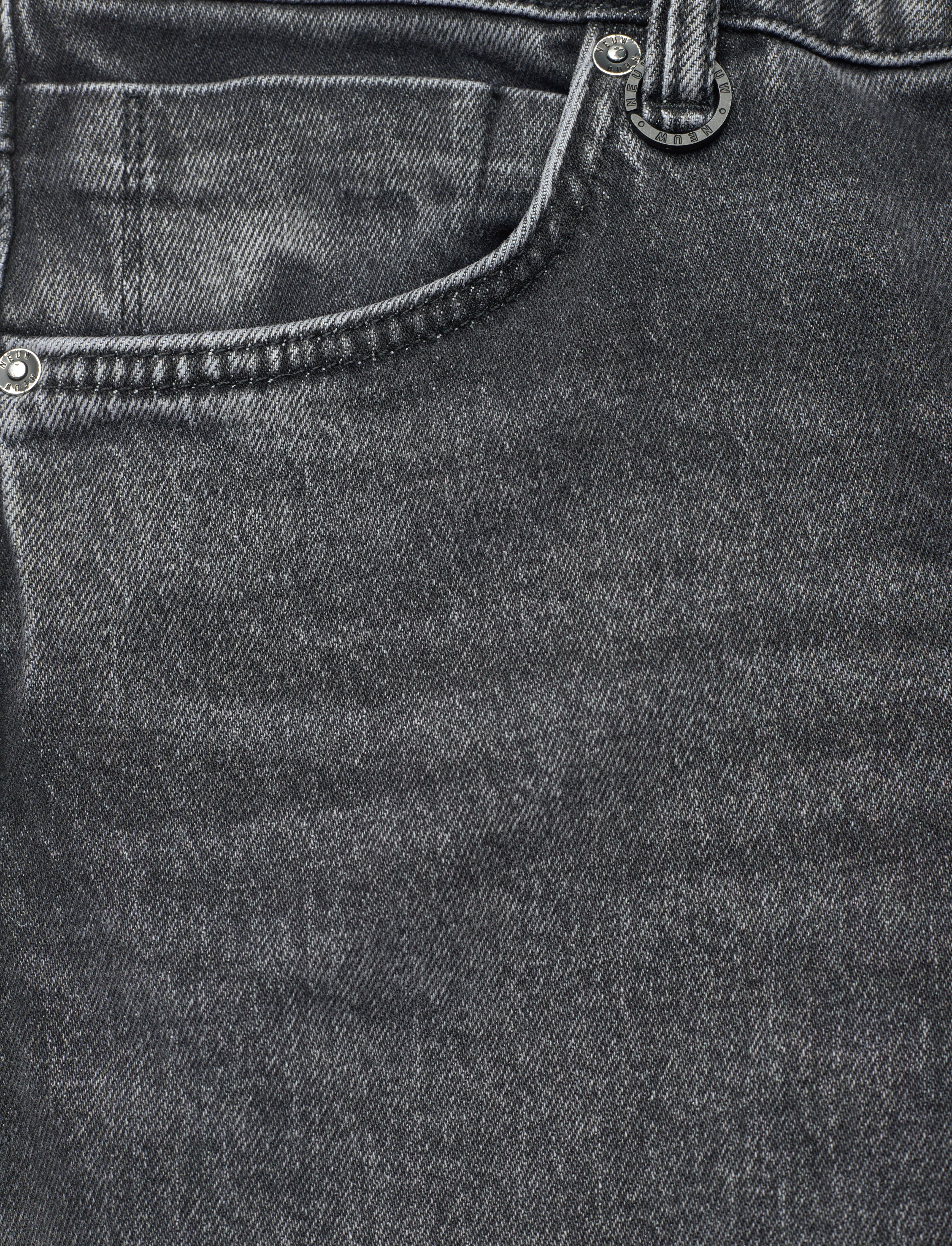NEUW - RAY STRAIGHT DEAD MOON - organic washed black - 5