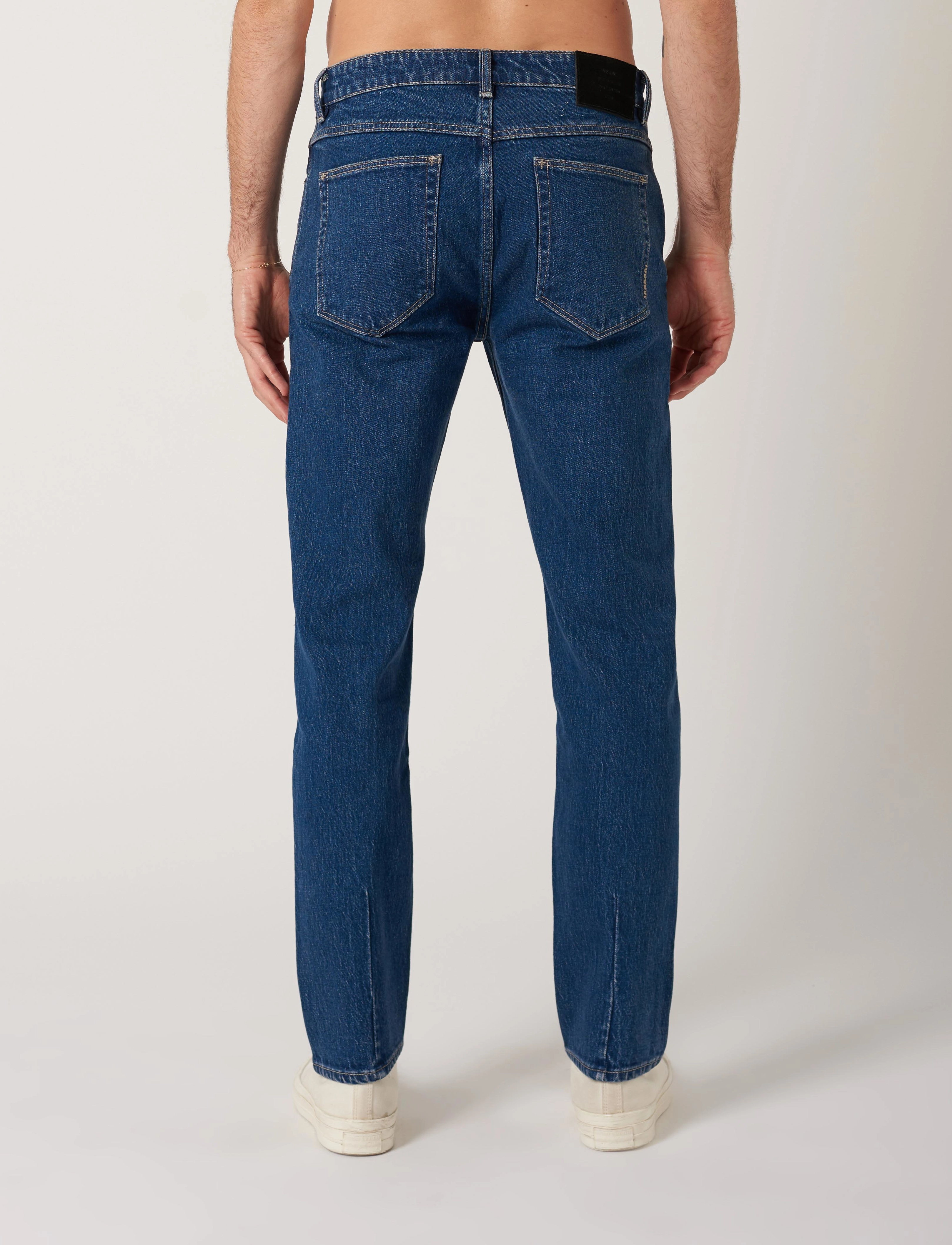 NEUW - RAY STRAIGHT SCENE - hosen & jeans - organic dark blue - 4