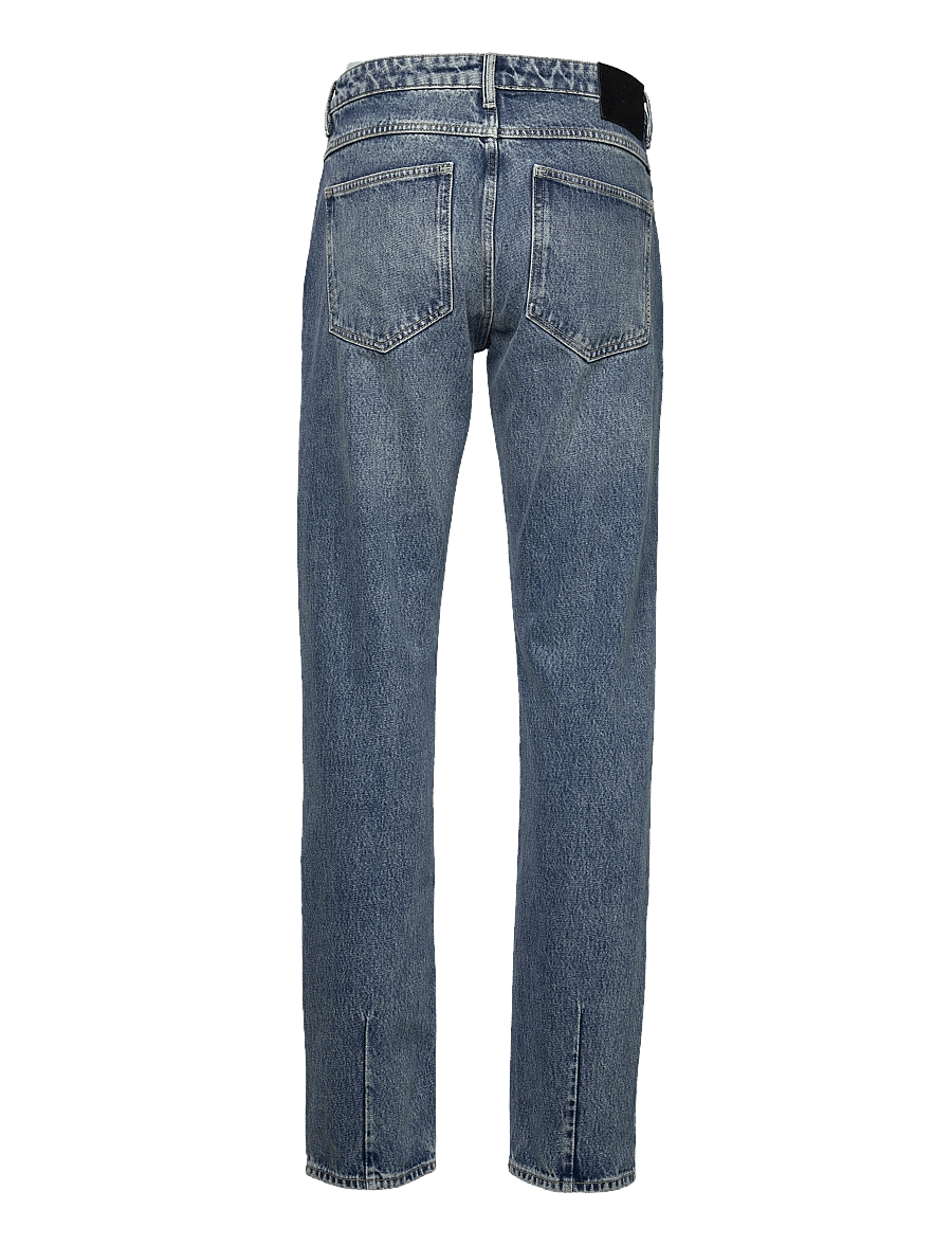 NEUW - STUDIO RELAXED ABSTRACT BLUE - byxor & jeans - organic vintage blue - 2