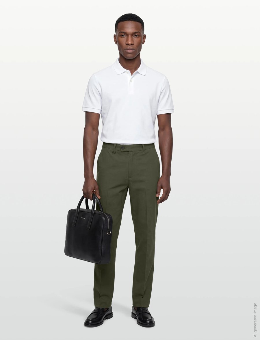 NEUW - SAMO RIPSTOP PANTMILITARY - casual - green - 0