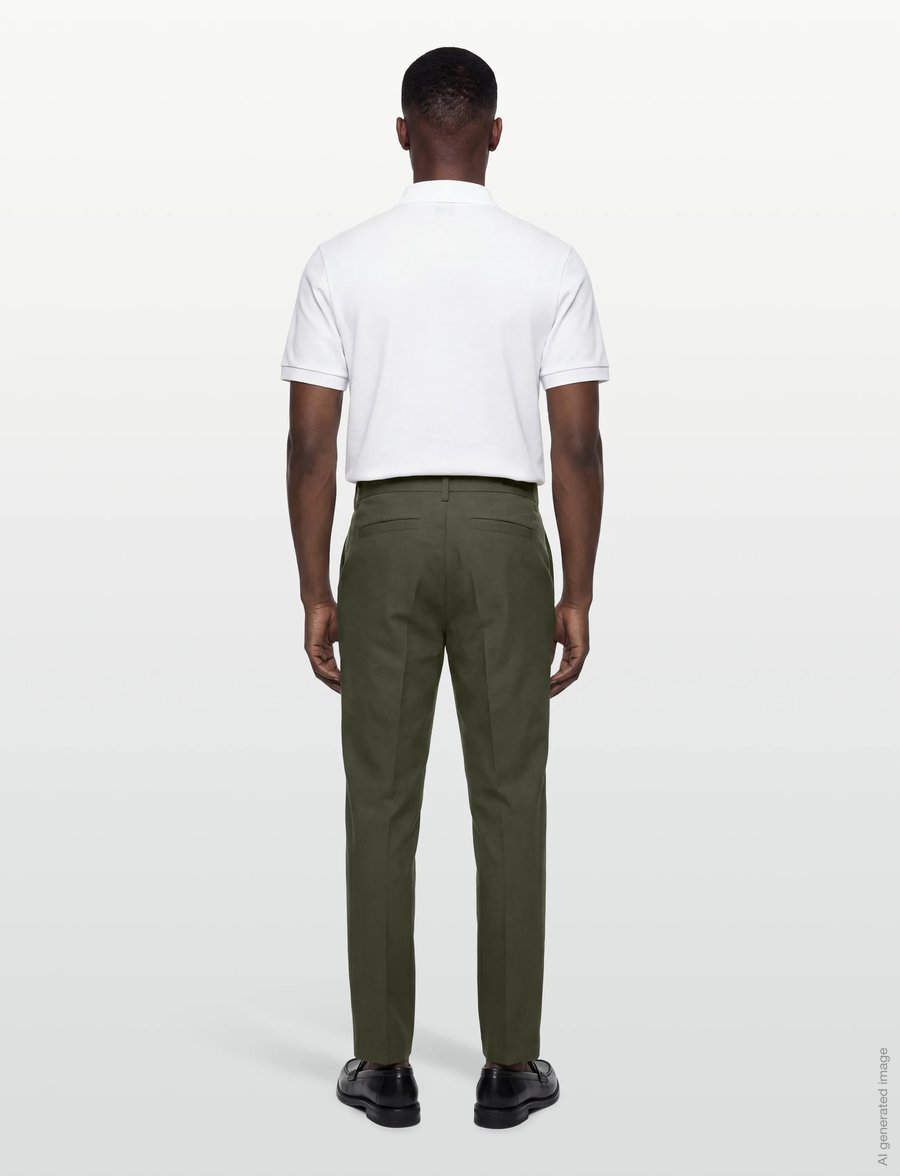 NEUW - SAMO RIPSTOP PANTMILITARY - casual - green - 4