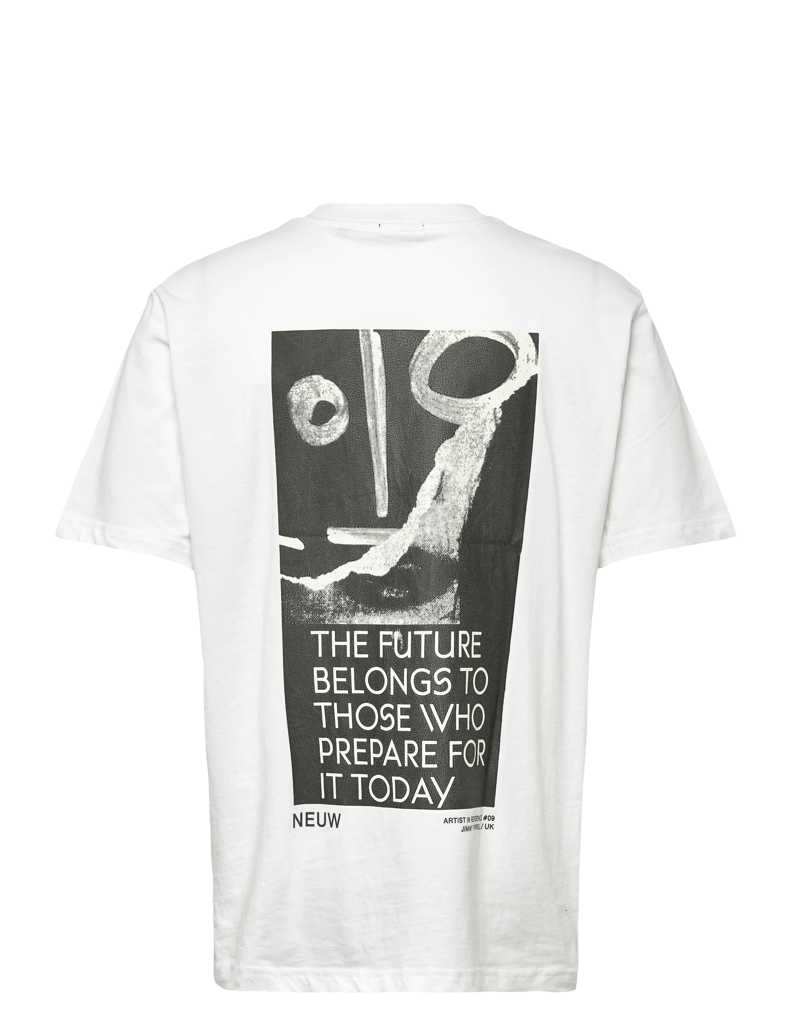 NEUW - TURRELL ART TEE - sünnipäevakingitused - white - 2