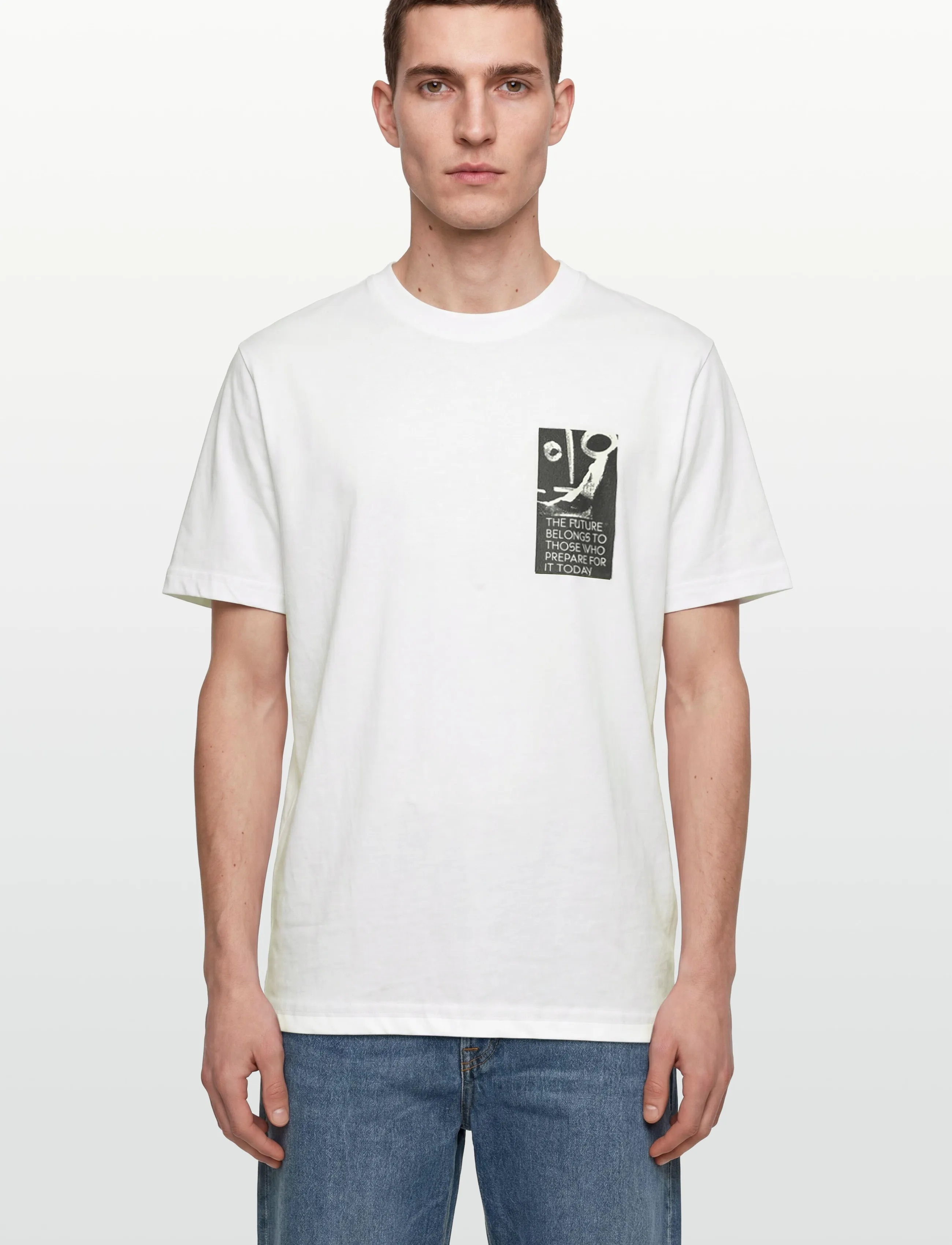 NEUW - TURRELL ART TEE - sünnipäevakingitused - white - 3