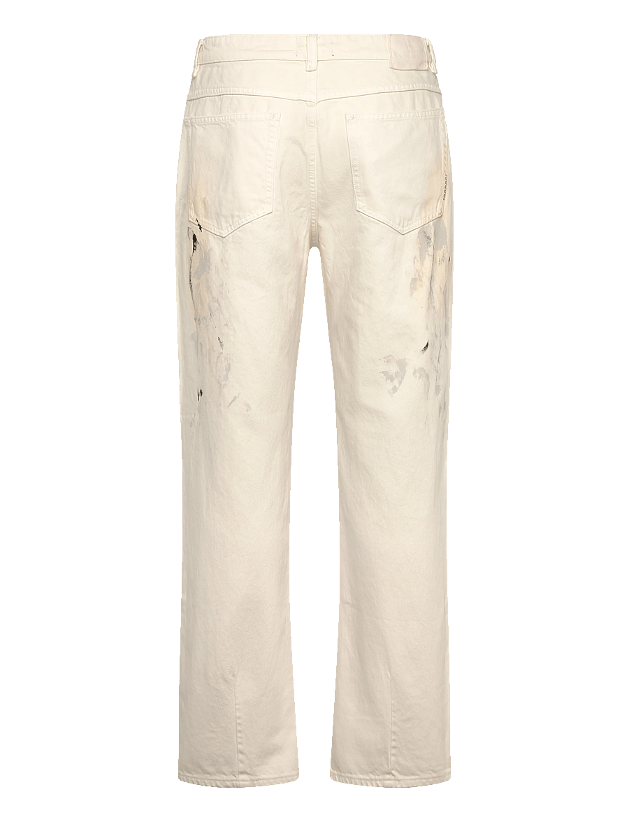 NEUW - LIAM LOOSE BARE ART OFF WHITE - weite jeans - white - 2