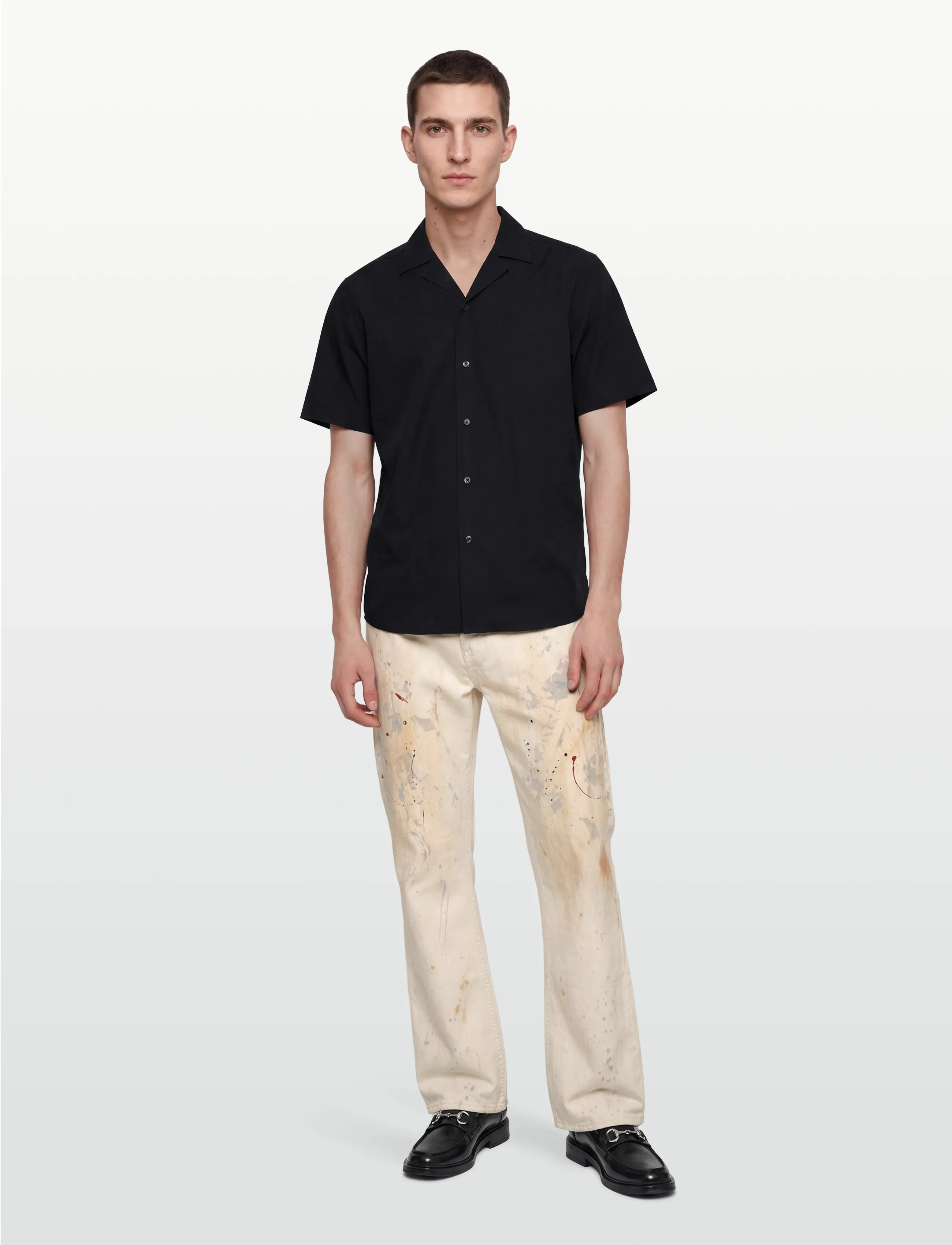 NEUW Liam Loose Bare Art Off White, 36-32, Cream, Jeans > Afslappede, Herre