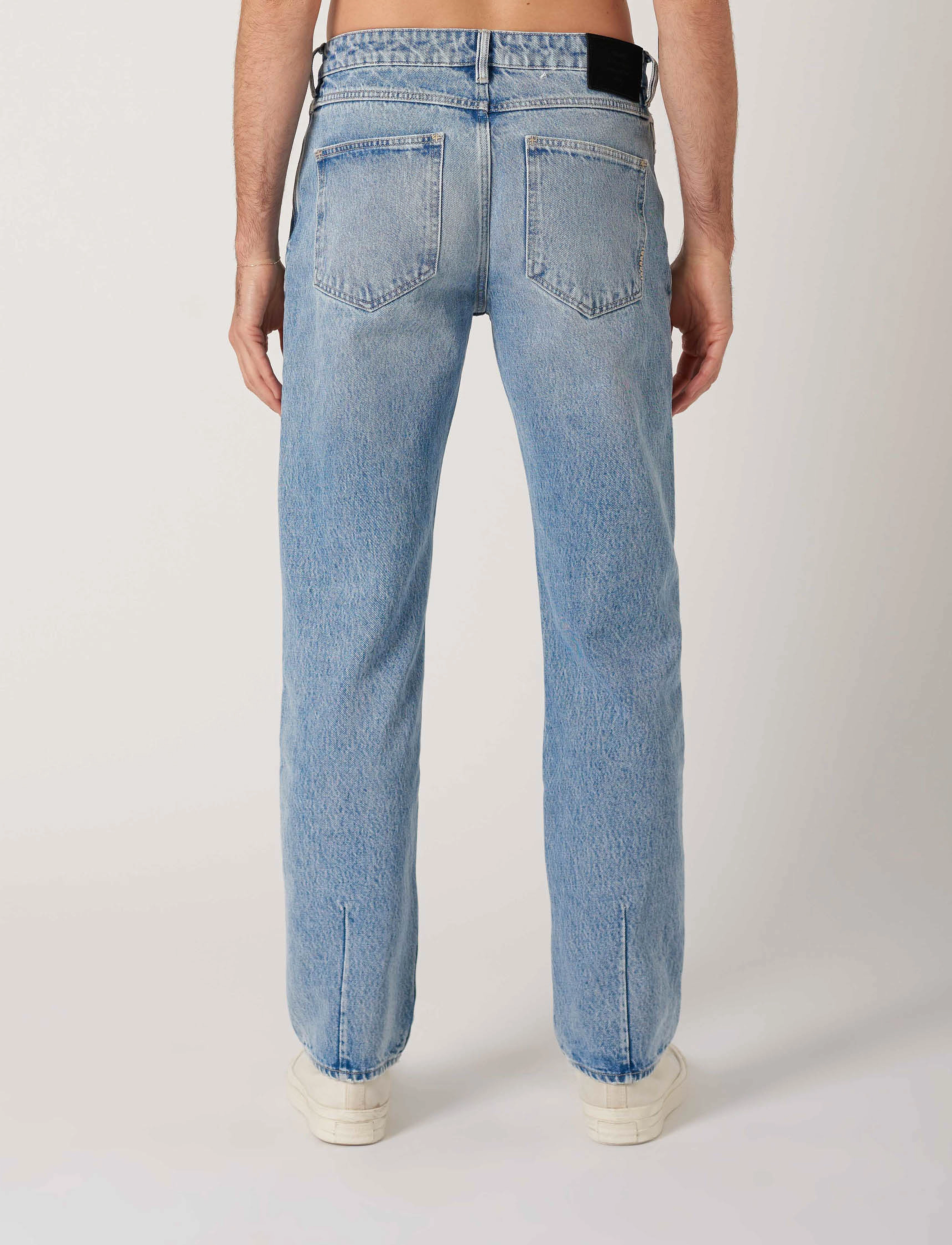NEUW - LIAM LOOSE CONCRETE - trousers & jeans - organic light blue - 4
