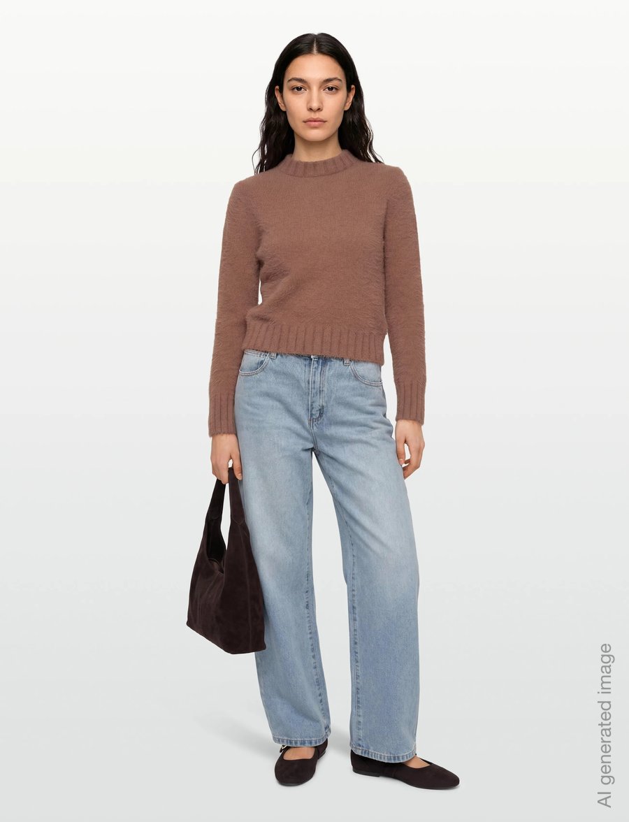 NEUW - KATE KNIT DUSTSTORM - striktrøjer - orange - 0