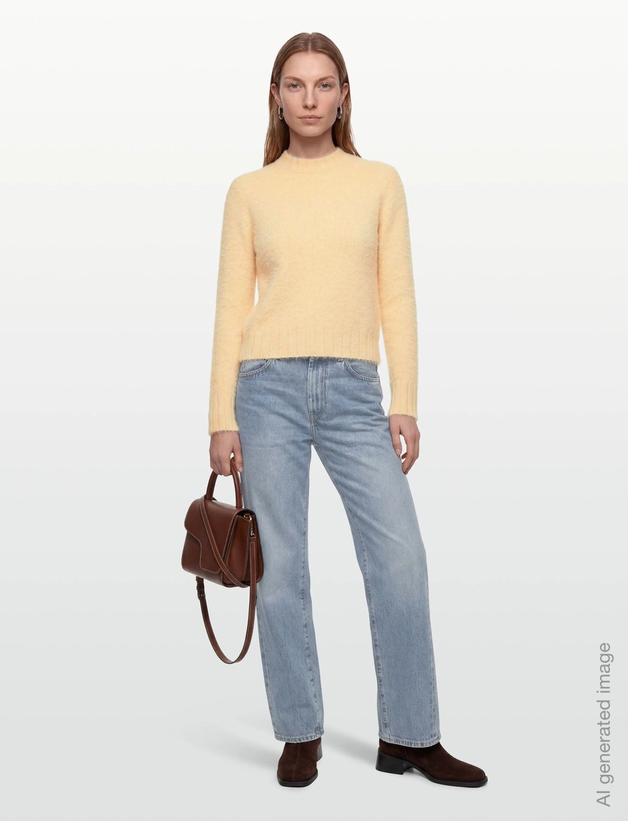 NEUW - KATE KNIT BUTTER - pullover - yellow - 0
